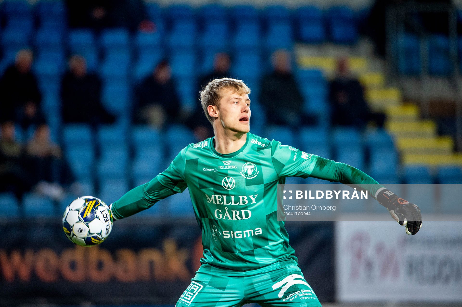 Trelleborgs målvakt Kasper Thiesson Kristensen