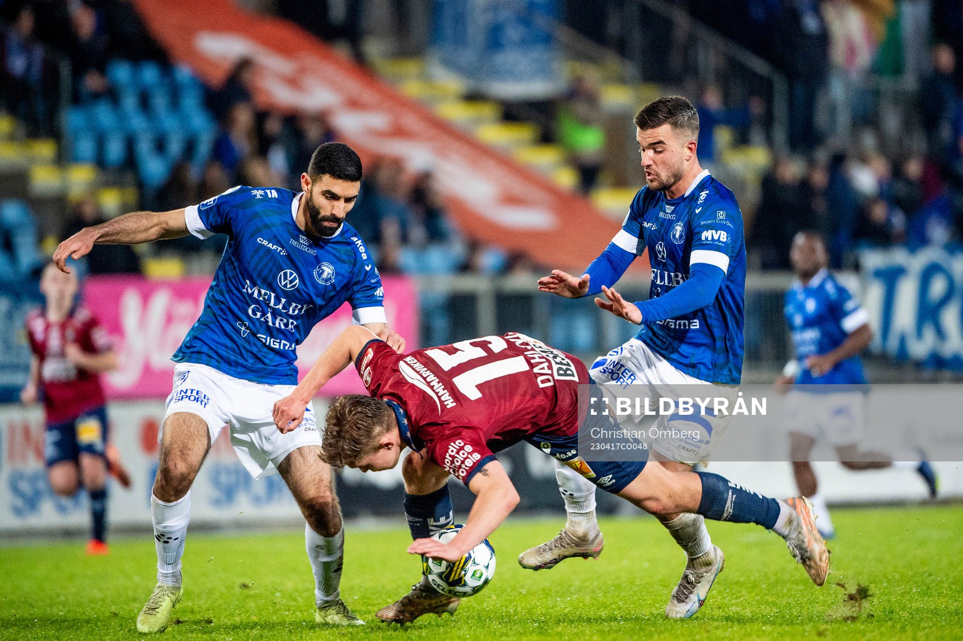 Örgrytes Isak Dahlqvist mot Trelleborgs Mouhammed-Ali