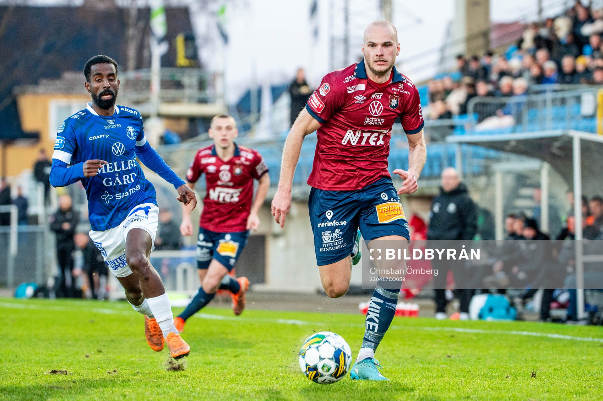Örgrytes Jonathan Drott mot Trelleborgs Mohammed Khalid