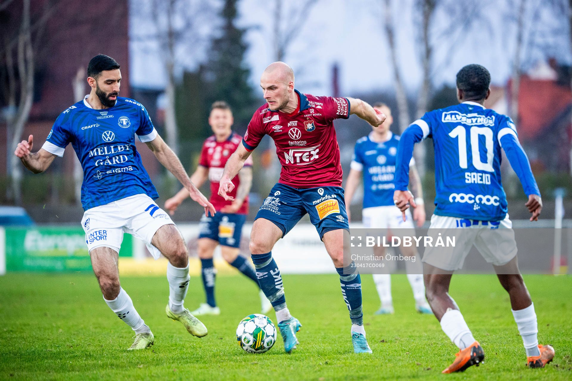 Örgrytes Jonathan Drott mot Trelleborgs Mouhammed-Ali