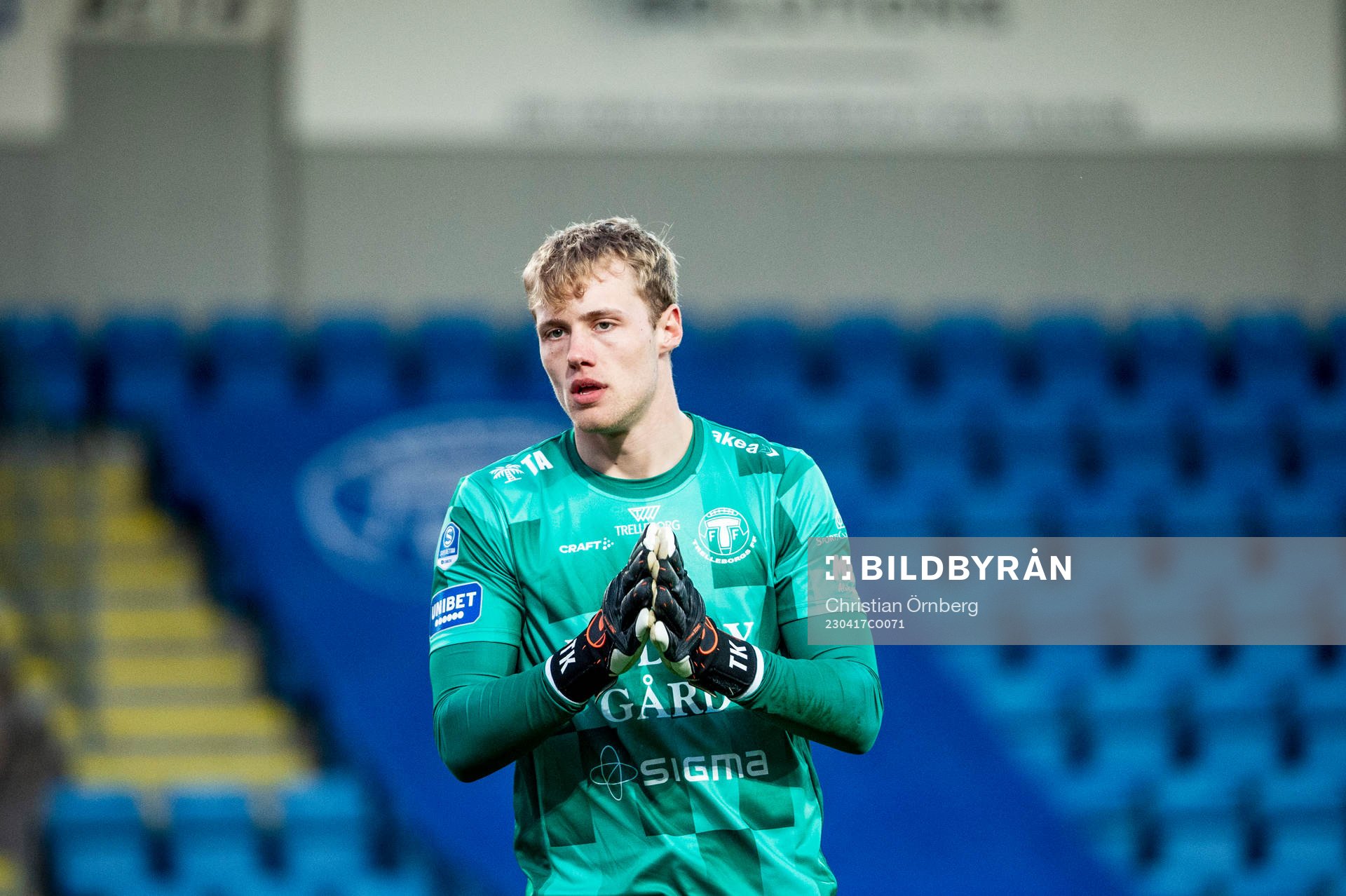 Trelleborgs målvakt Kasper Thiesson Kristensen