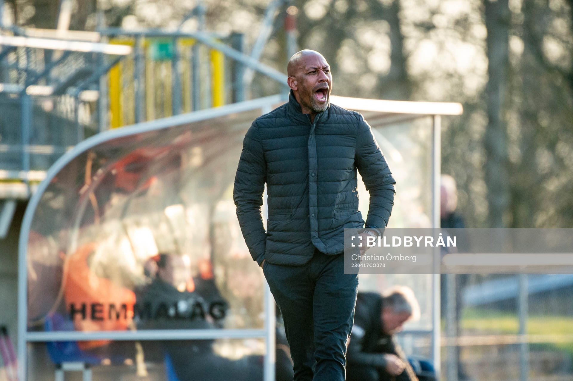 Örgrytes tränare Jeffrey Aubynn