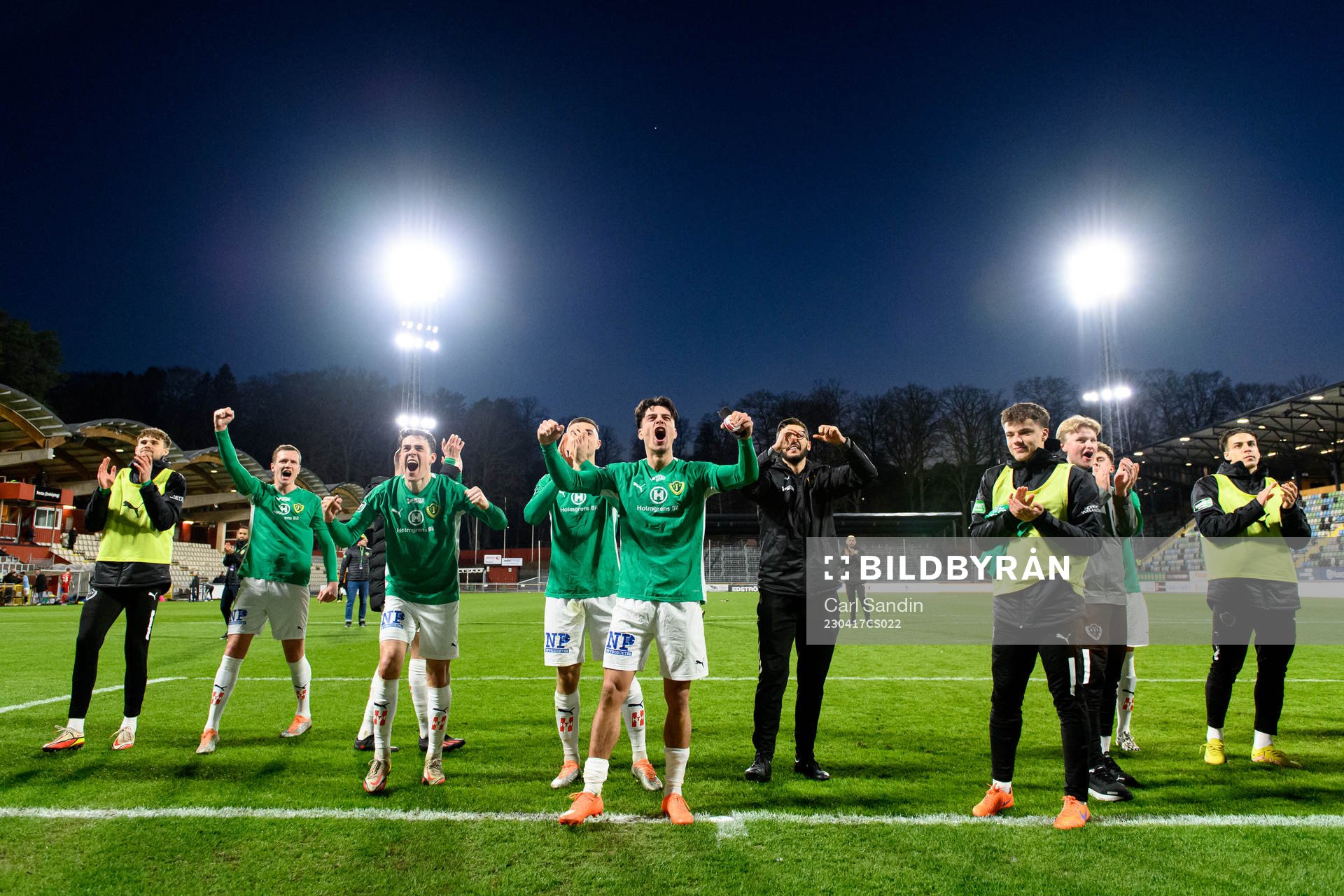 Jönköpings Södras Samuel Adrian och Flamur Dzelili