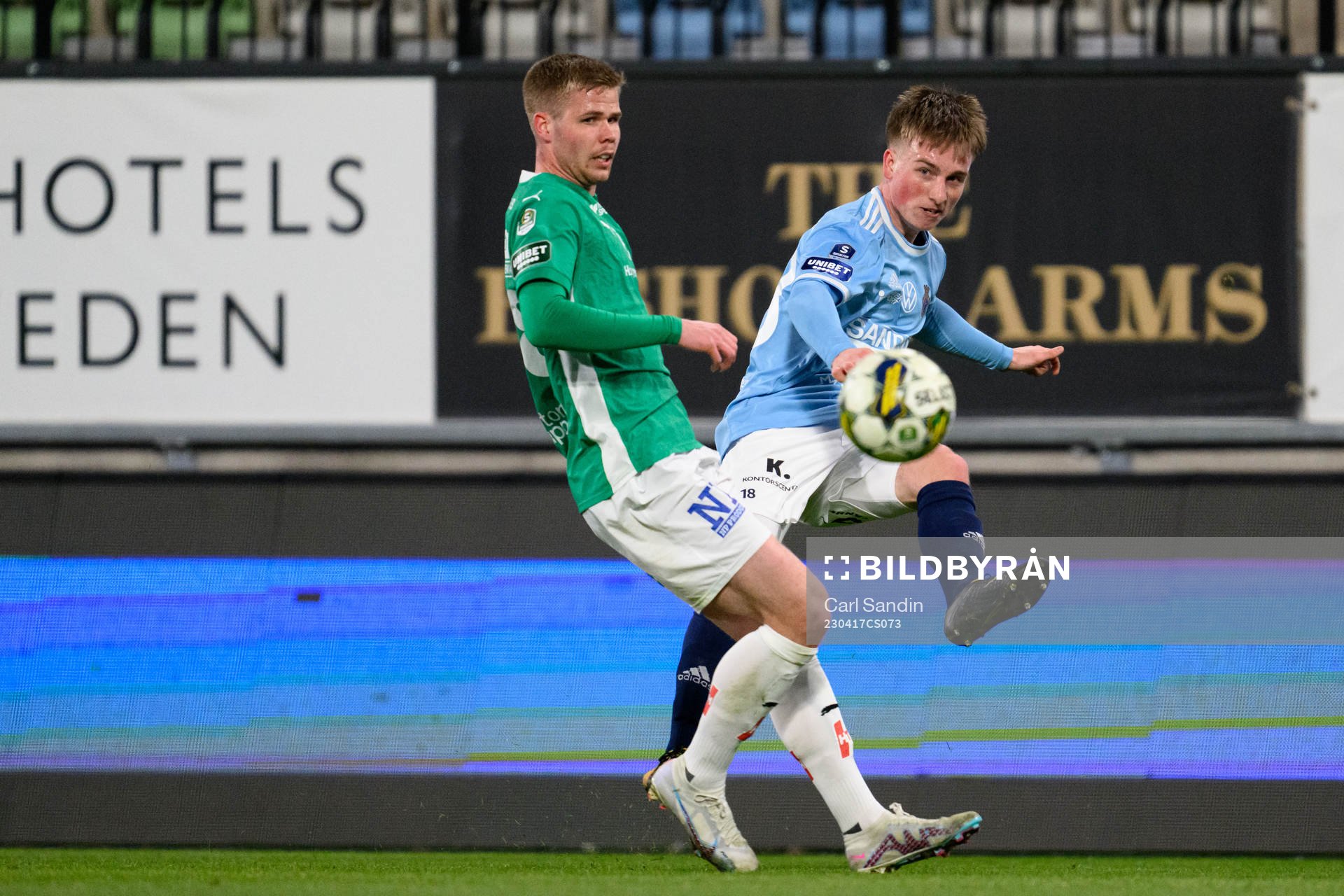Jönköpings Södras Anton Thorsson och Gefles Constantino