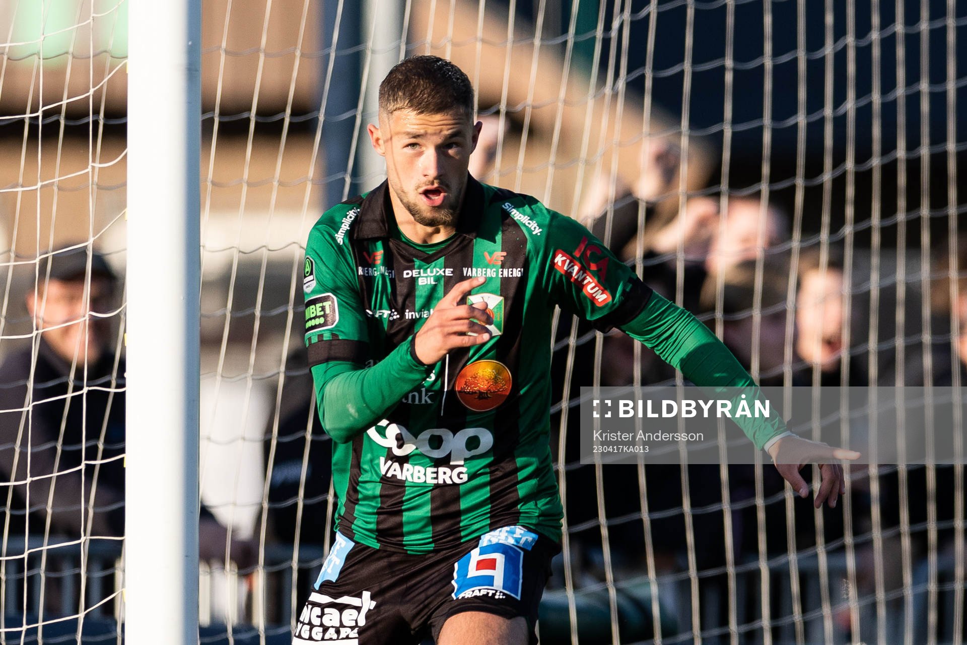 Varbergs Oliver Alfonsi jublar