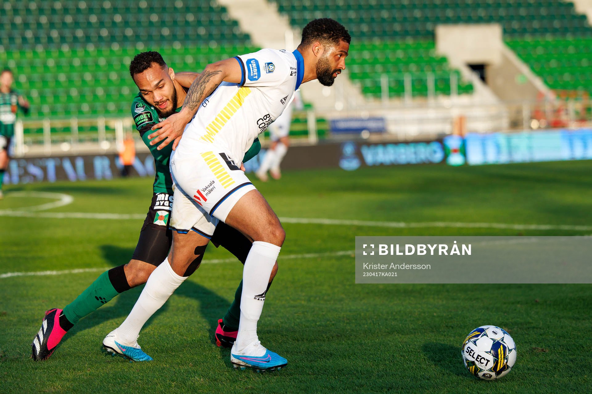 Varbergs Vinicius Nogueira de Oliveira och Sirius