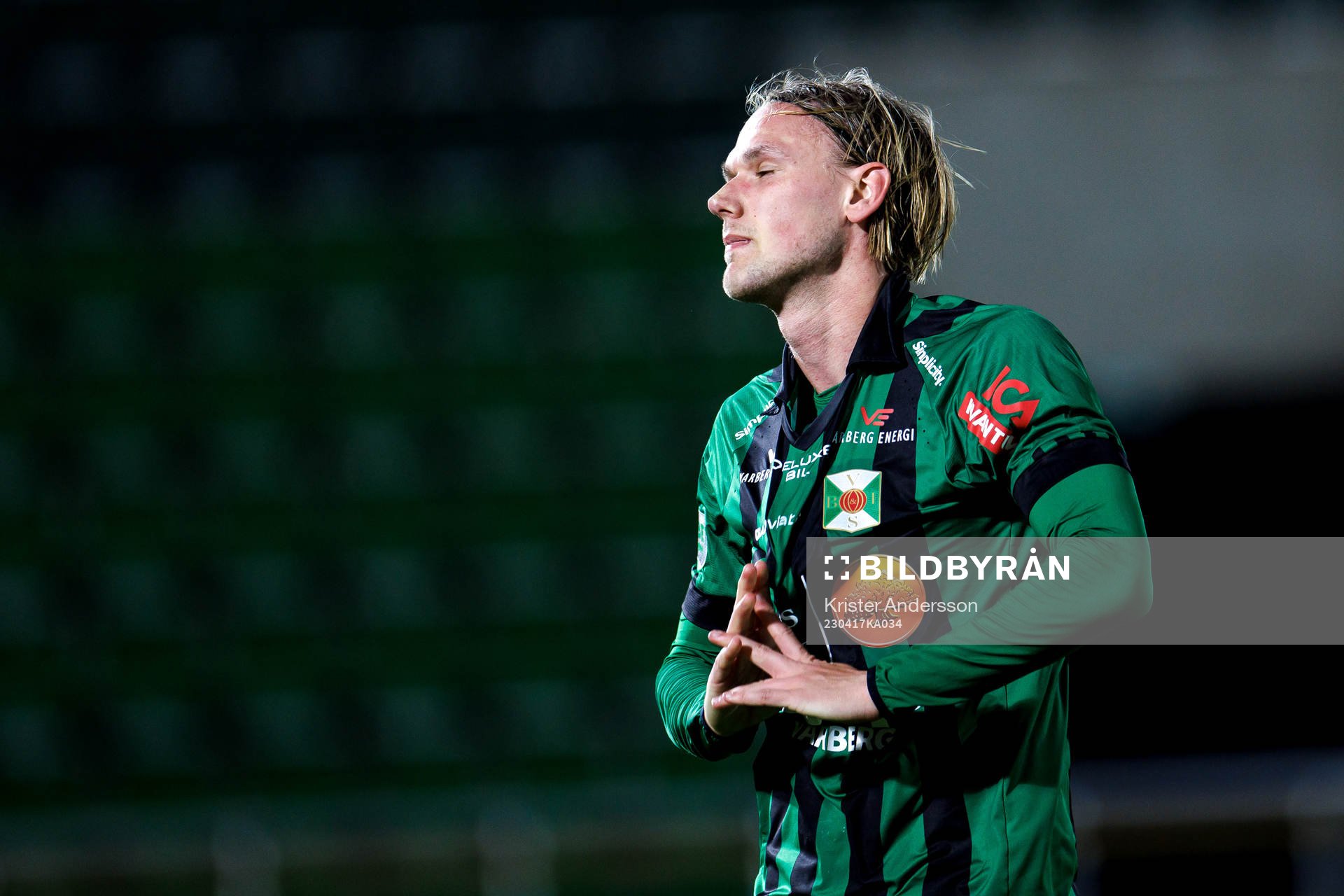 Varbergs Hampus Zackrisson deppar
