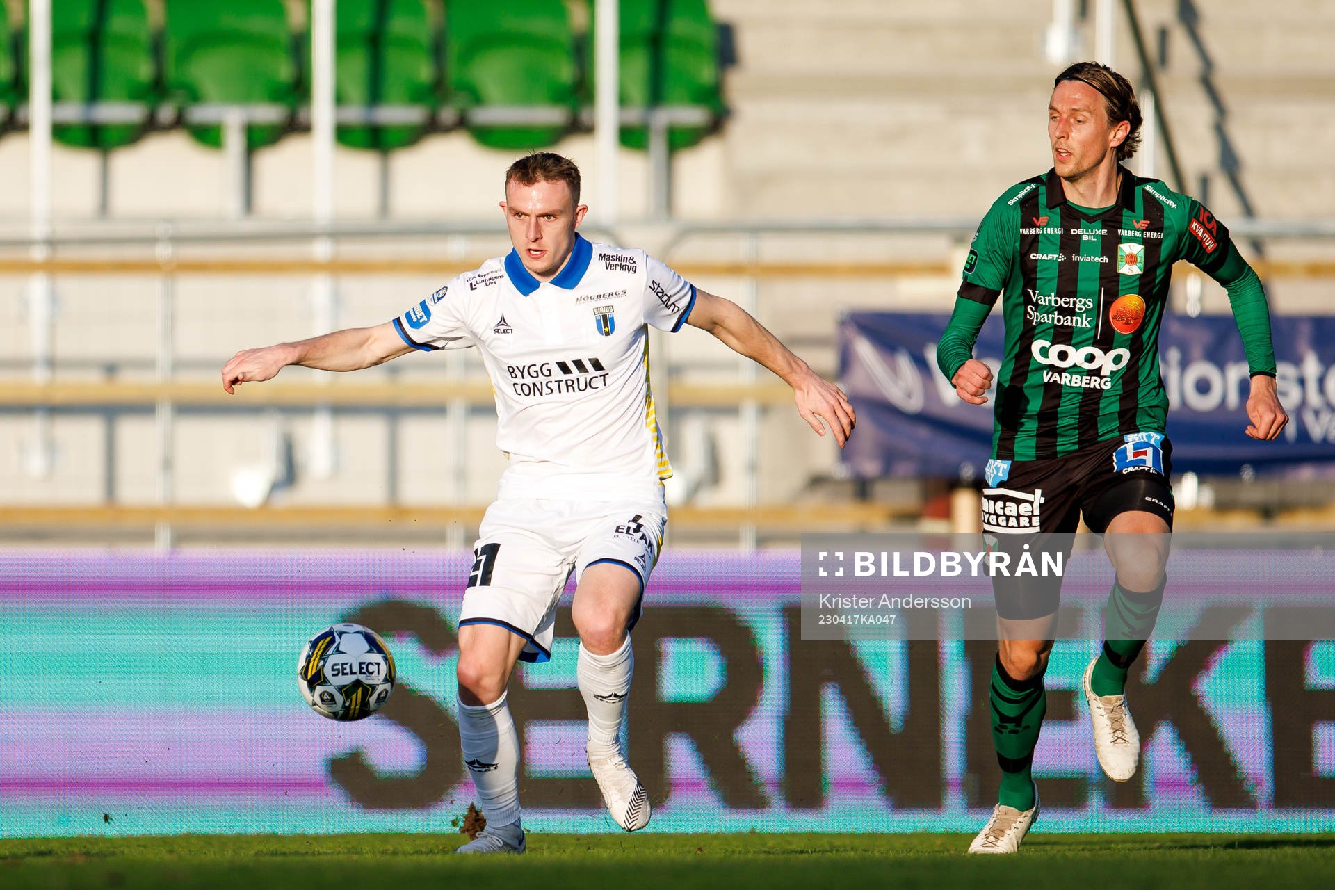 Sirius Magnus Kaastrup och Varbergs Joakim Lindner