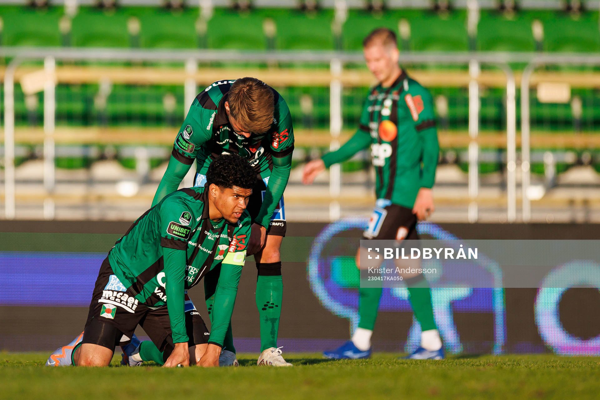 Varbergs Luke Le Roux har ont