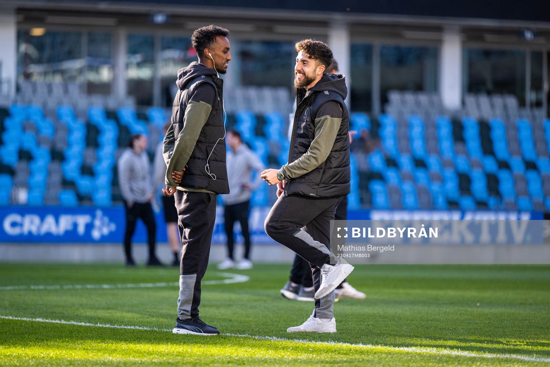 Malmö FFs Taha Ali och Moustafa Zeidan