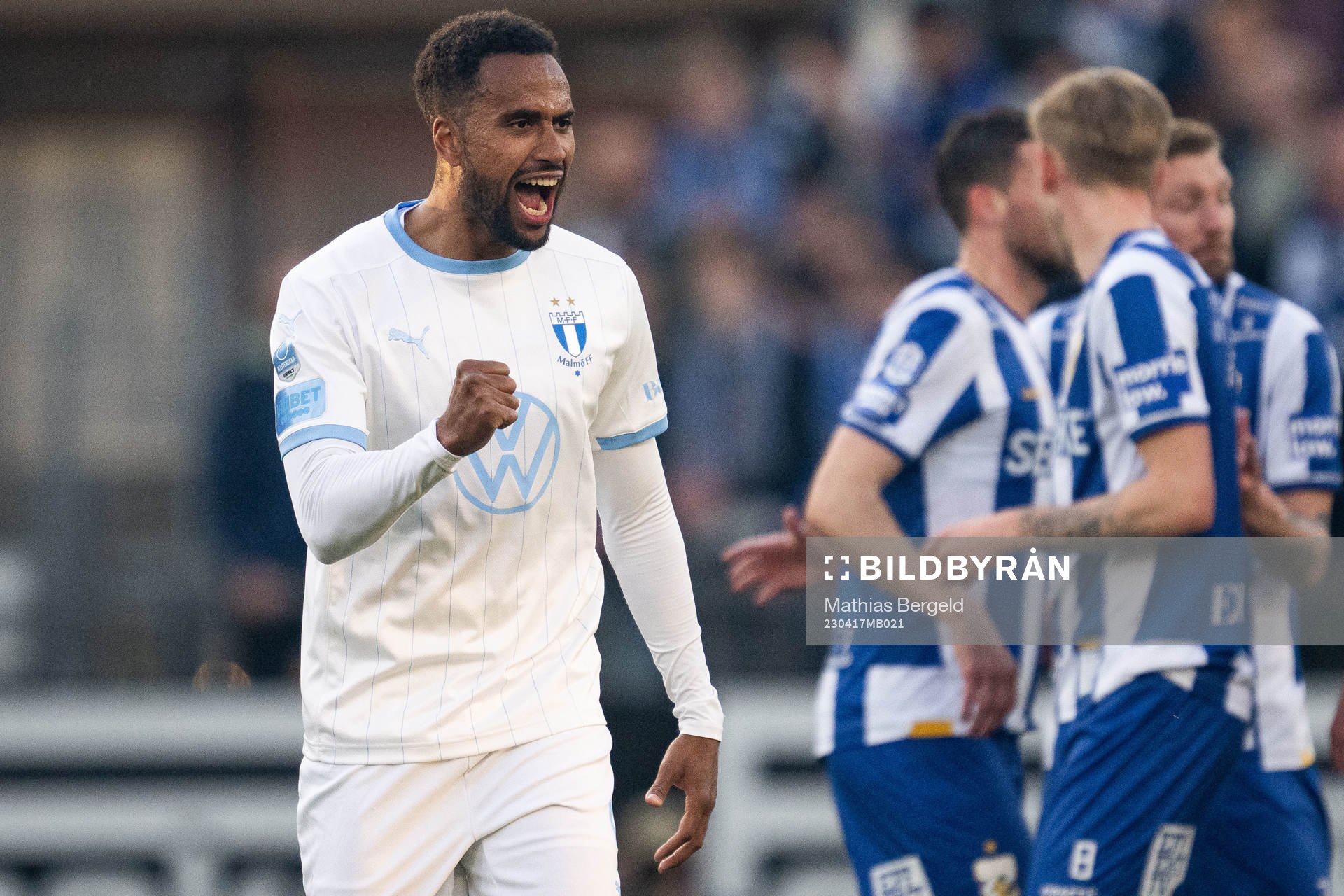 Malmö FFs Isaac Kiese Thelin jublar