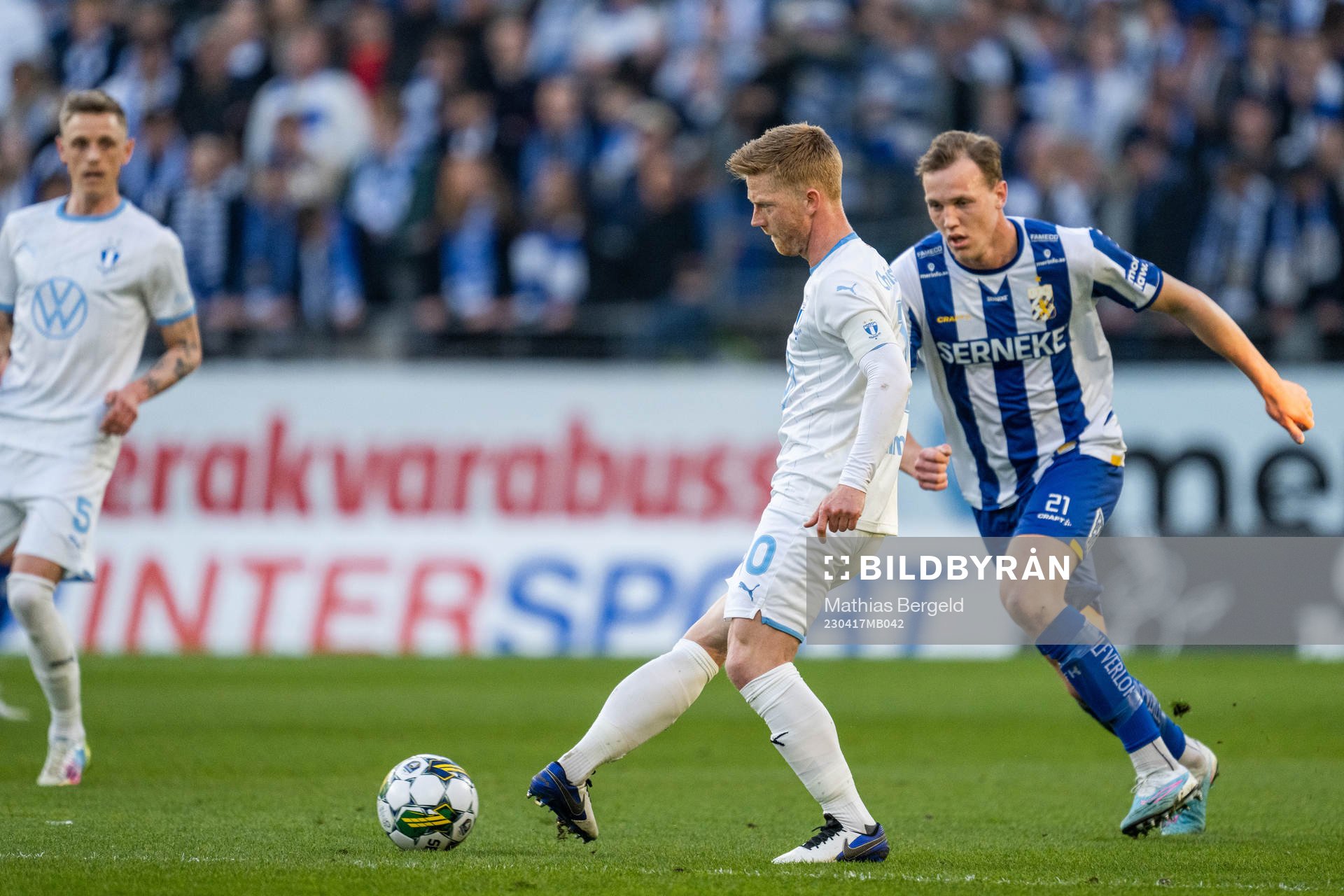 Malmö FFs Anders Christiansen och IFK Göteborgs Adam