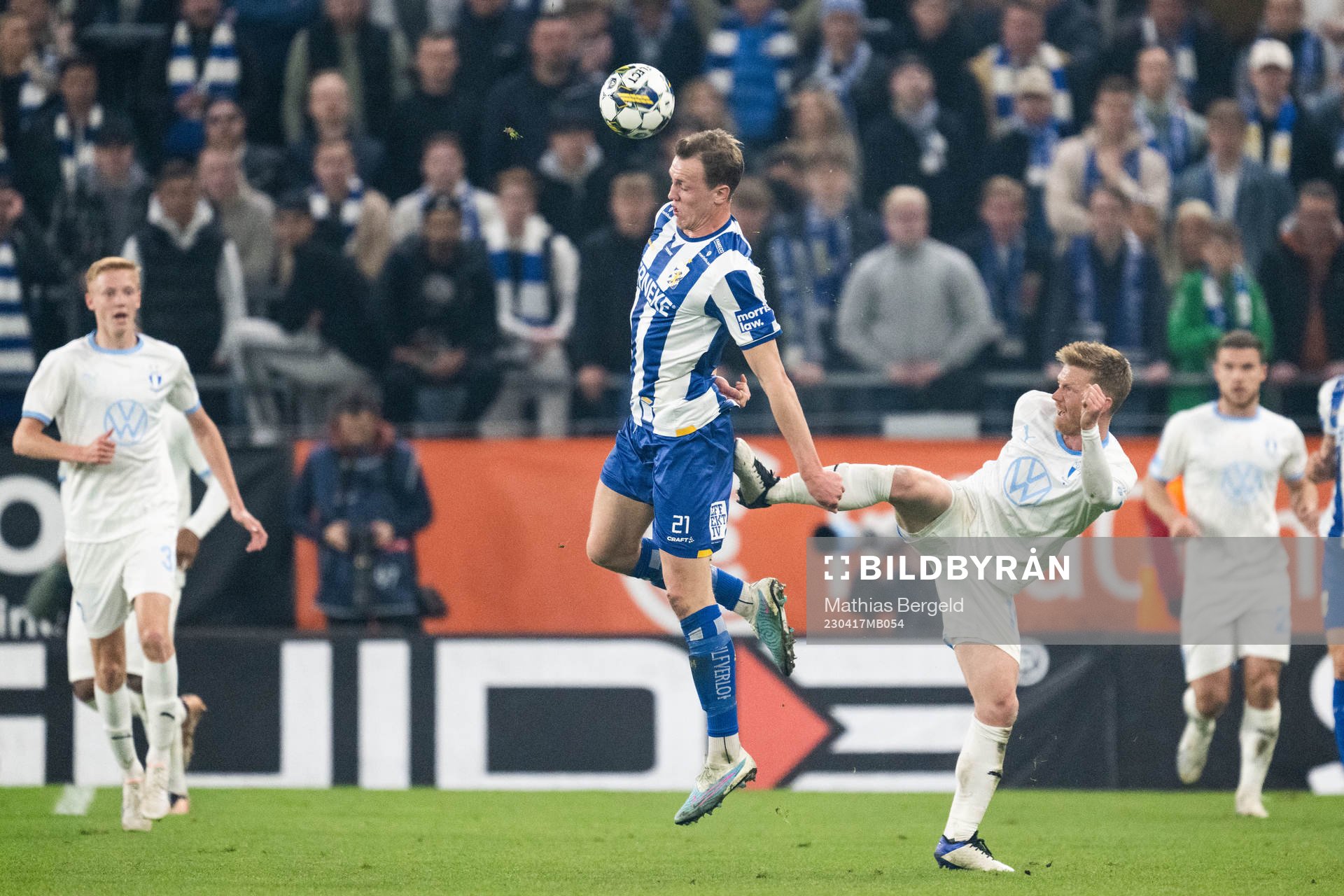 IFK Göteborgs Adam Carlén och Malmö FFs Anders