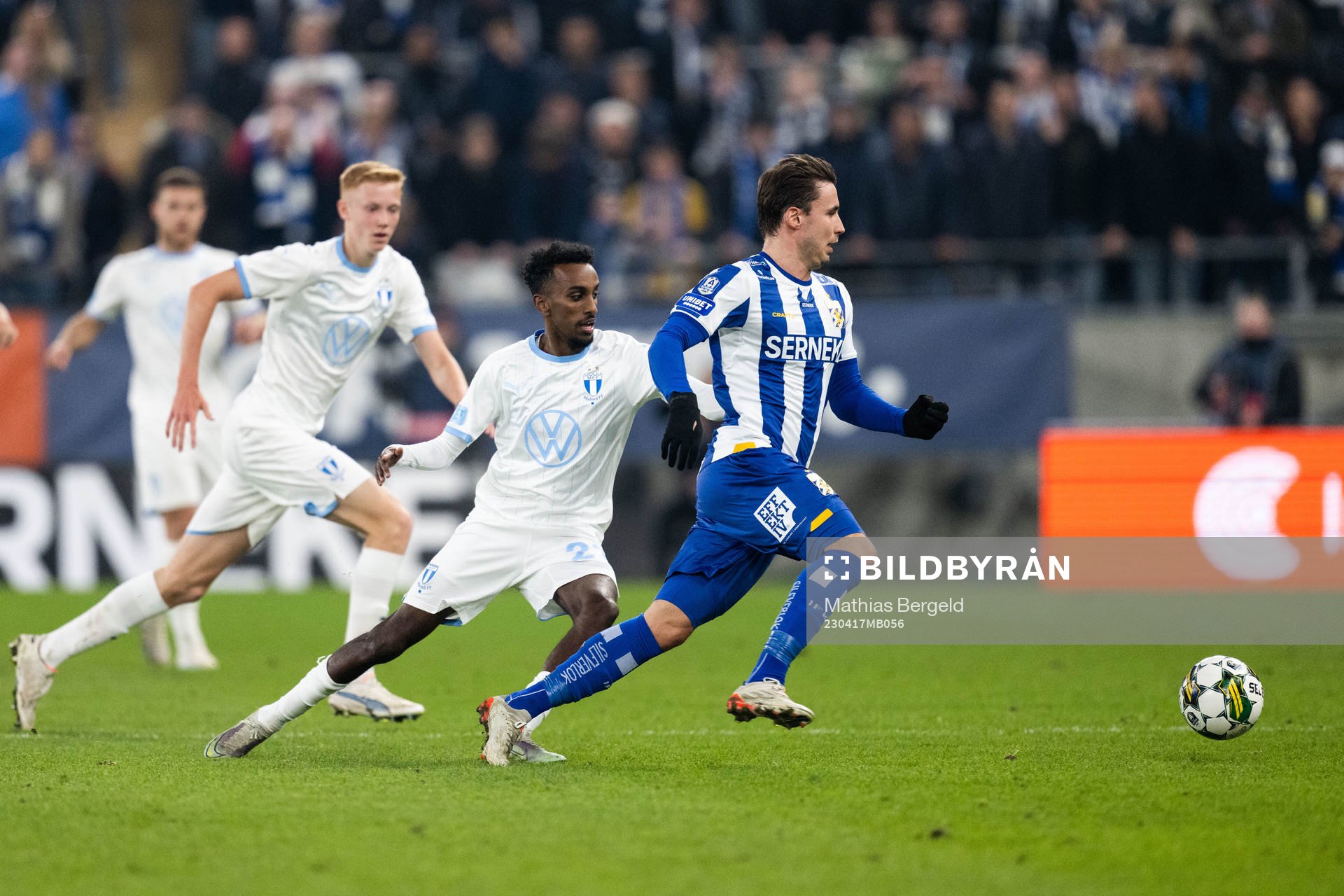 Malmö FFs Taha Ali och IFK Göteborgs Anders Trondsen