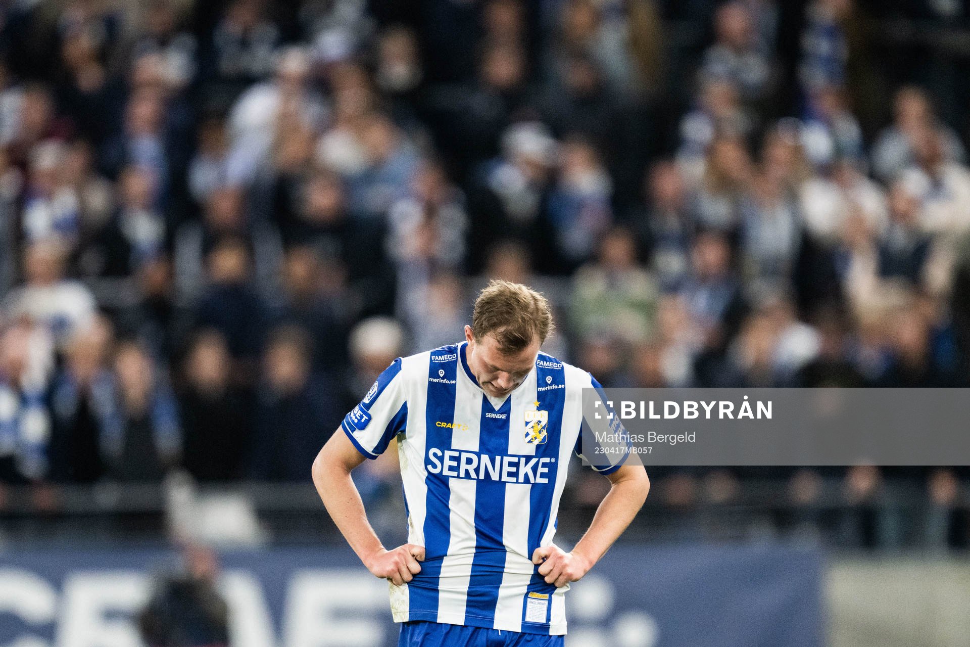 IFK Göteborgs Adam Carlén deppar