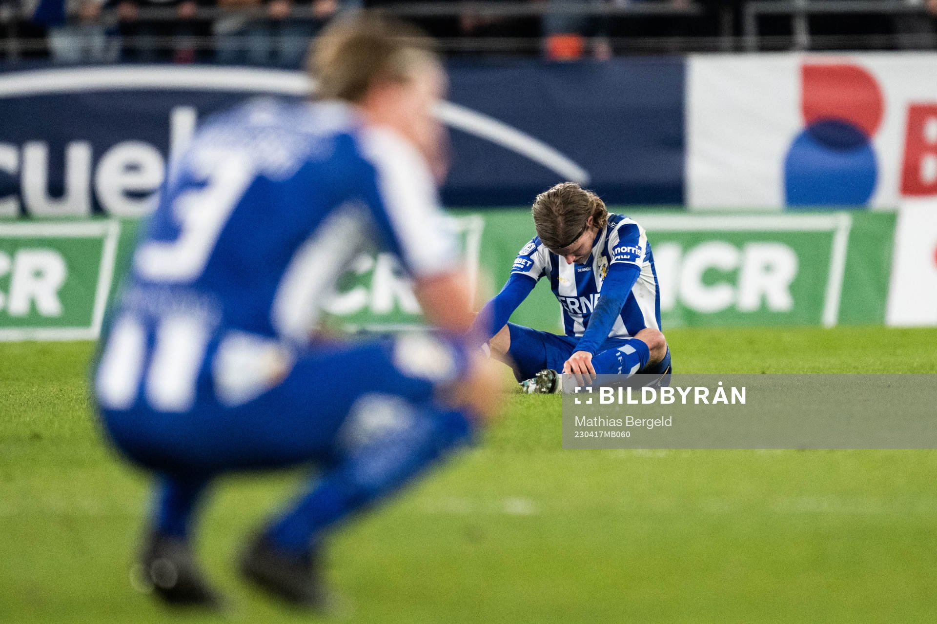 IFK Göteborgs Gustaf Norlin deppar