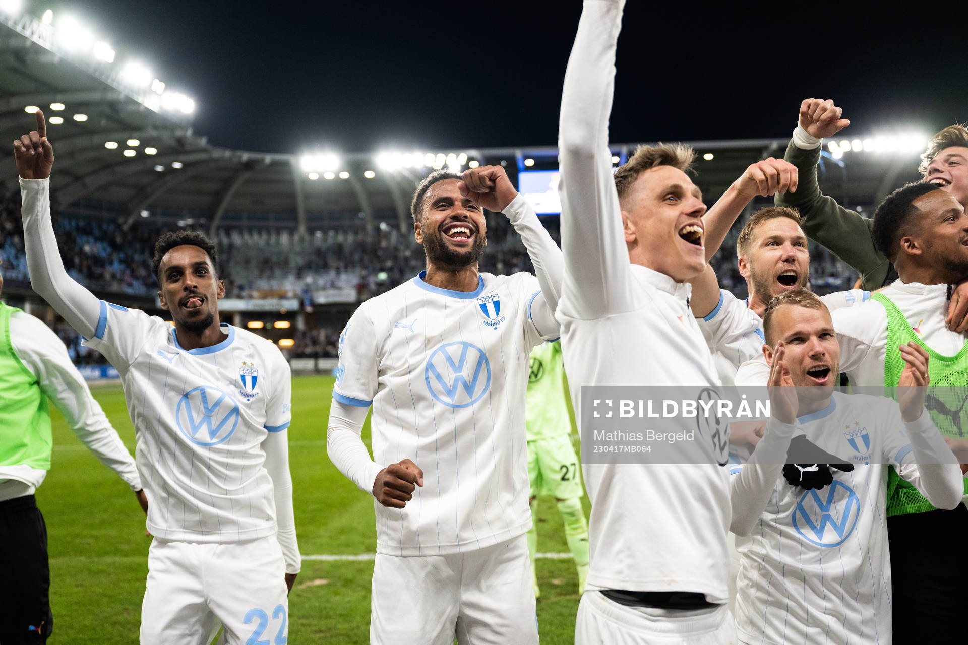 Malmö FFs Taha Ali, Isaac Kiese Thelin, Søren Rieks och