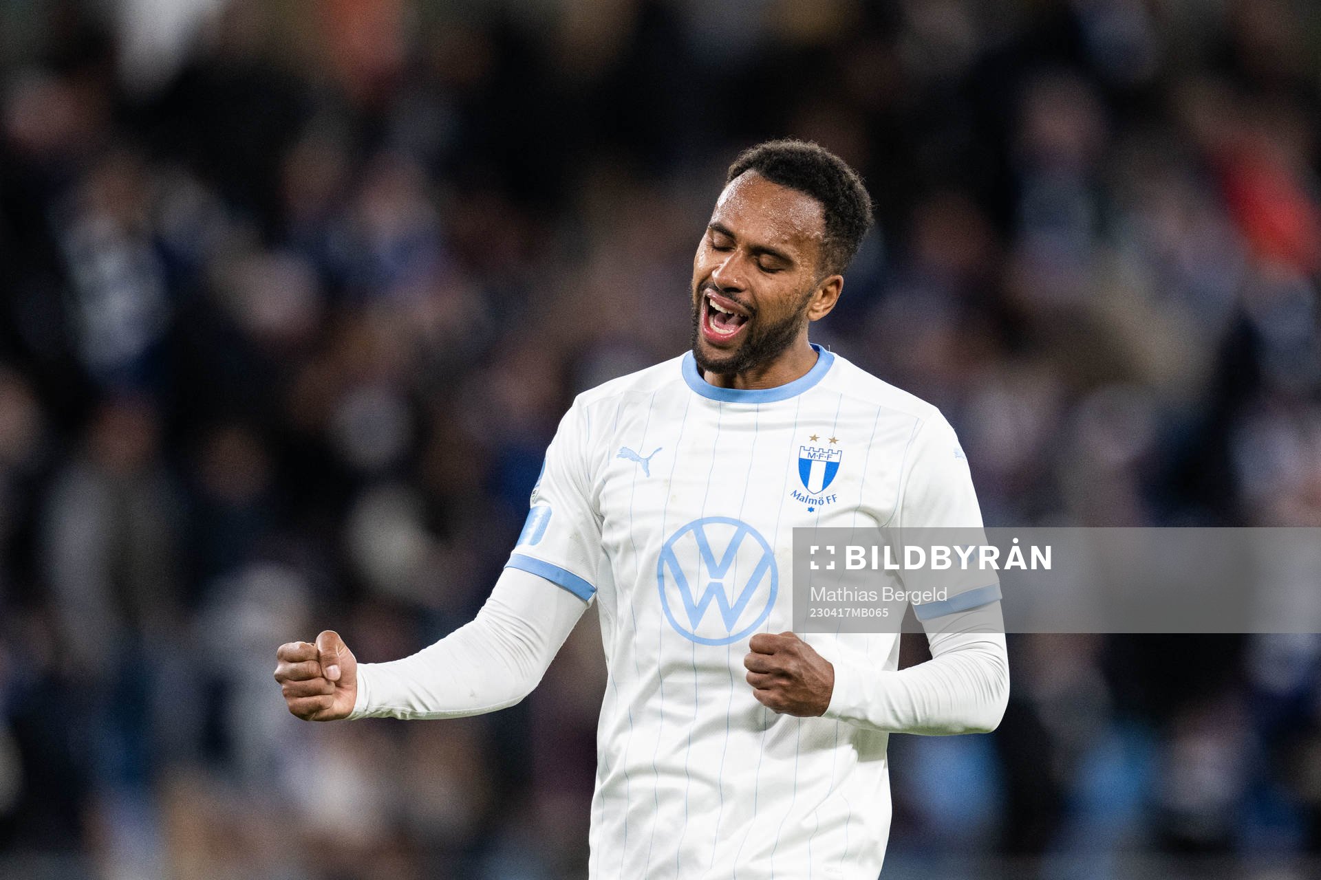 Malmö FFs Isaac Kiese Thelin jublar