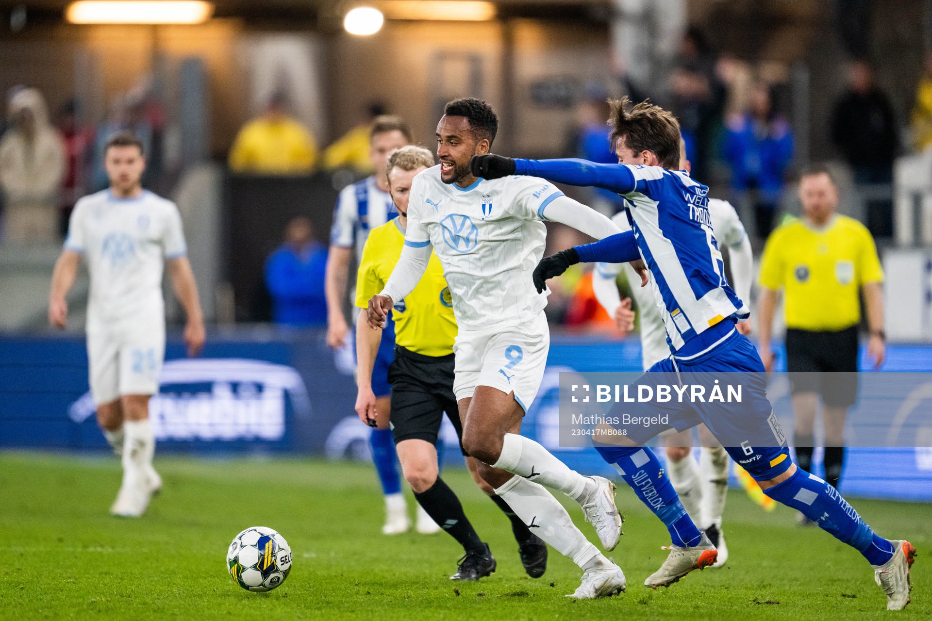Malmö FFs Isaac Kiese Thelin och IFK Göteborgs Anders
