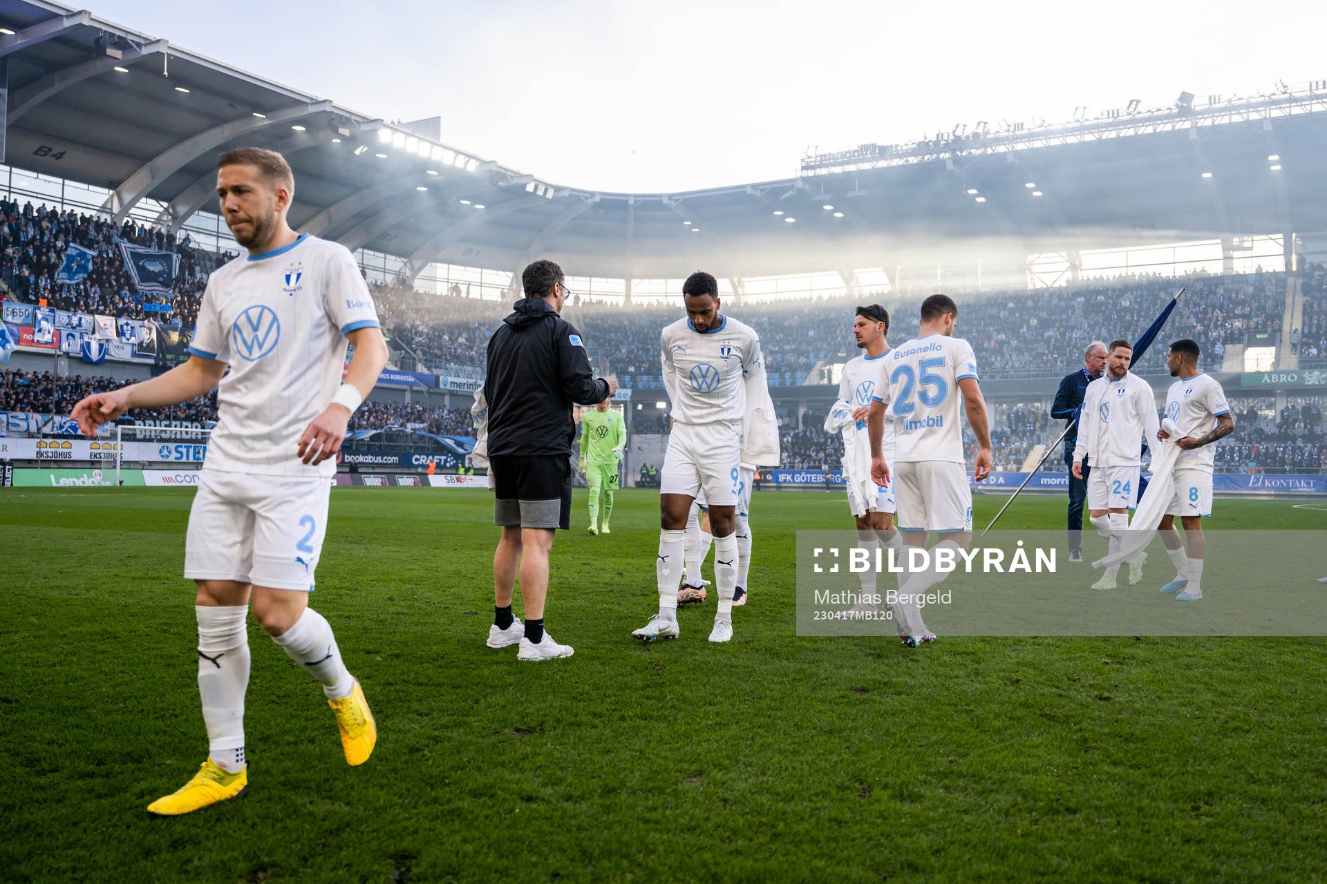 Malmö FFs Anton Tinnerholm och Isaac Kiese Thelin