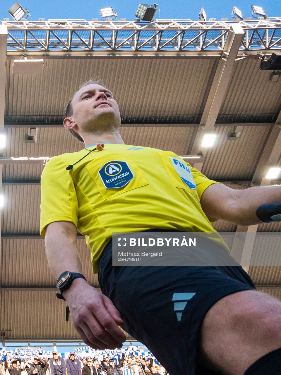 Assisterande domare Marcus Lundgren Klitte