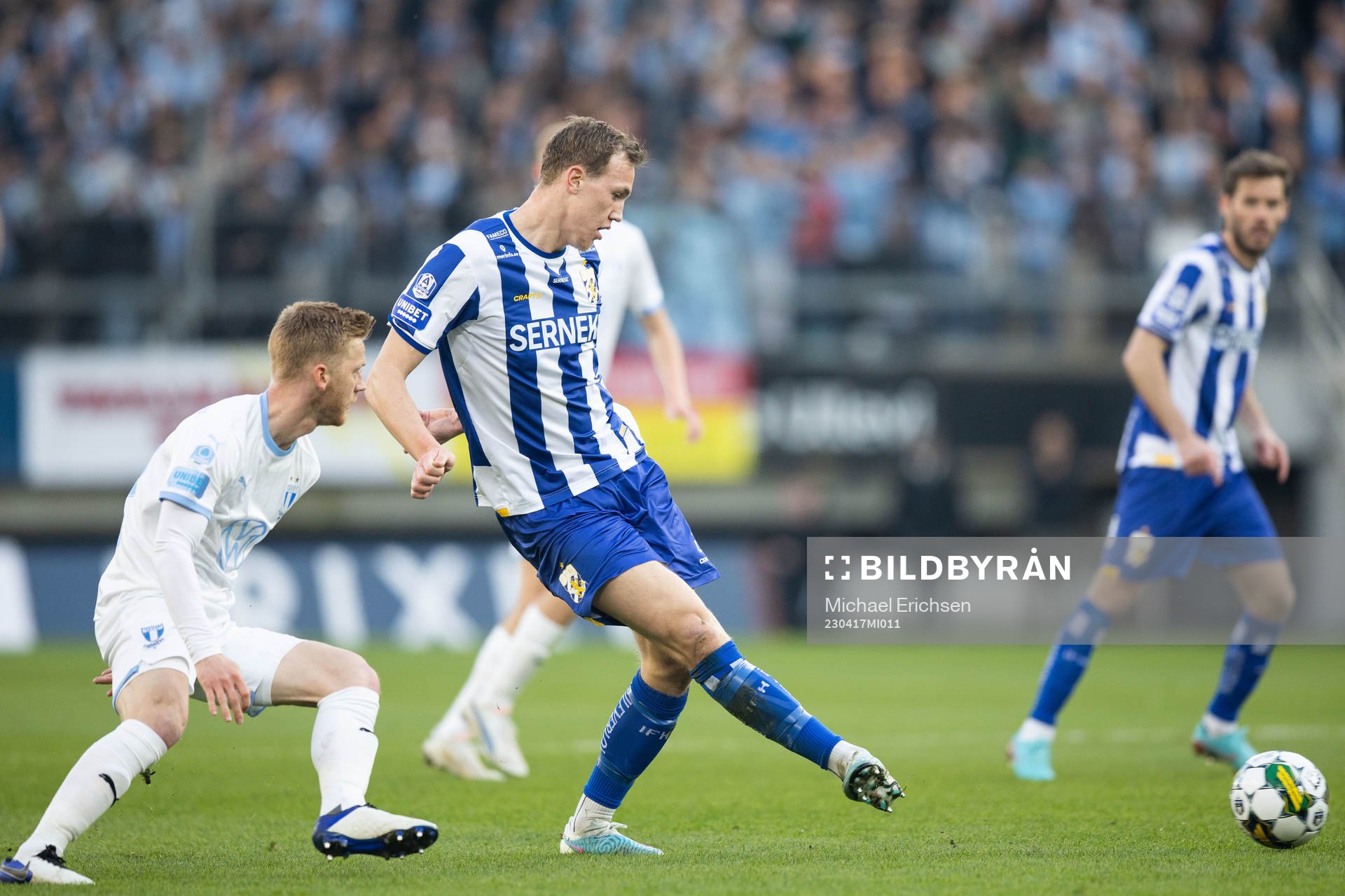 Malmö FFs Anders Christiansen och IFK Göteborgs Adam