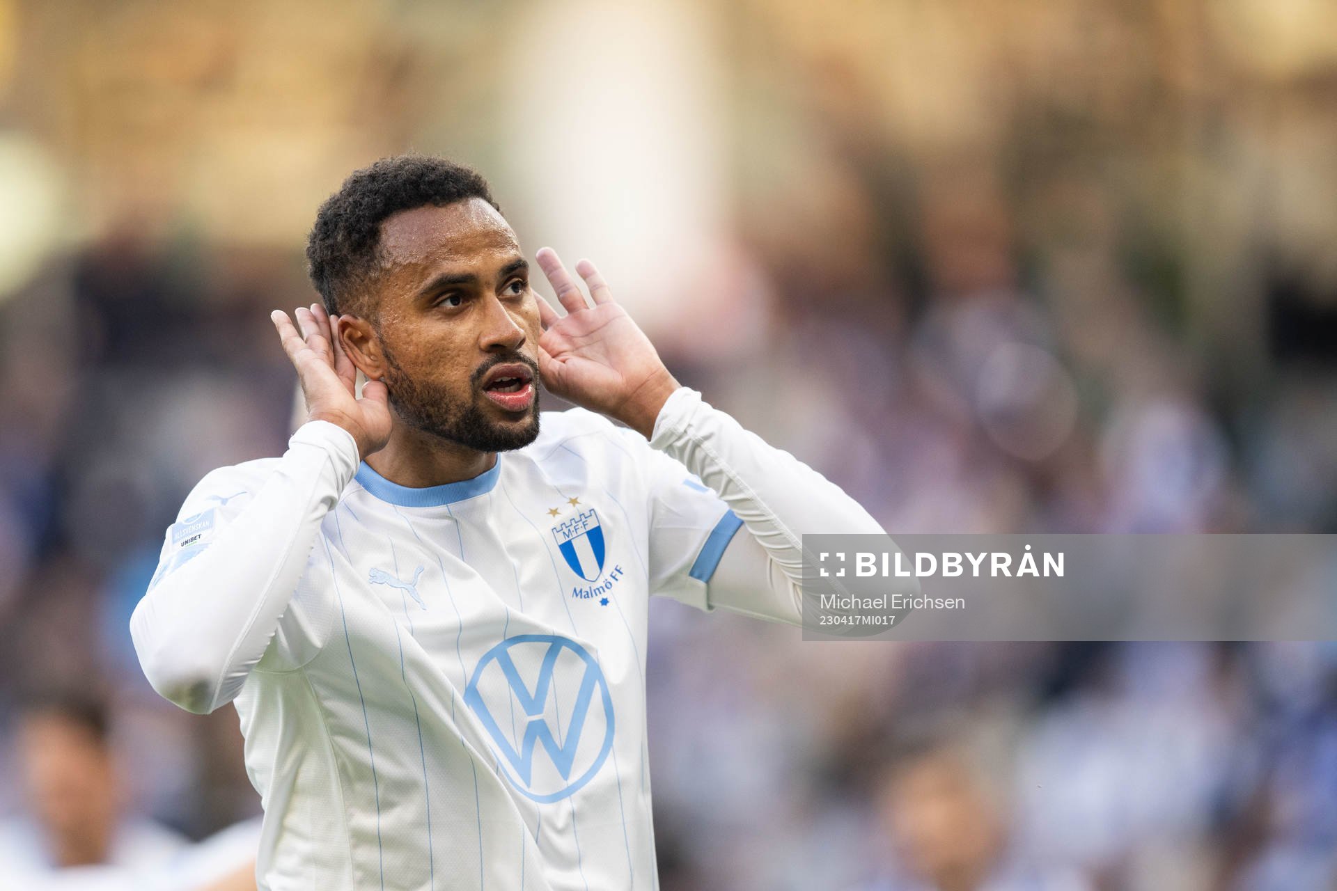 Malmö FFs Isaac Kiese Thelin jublar