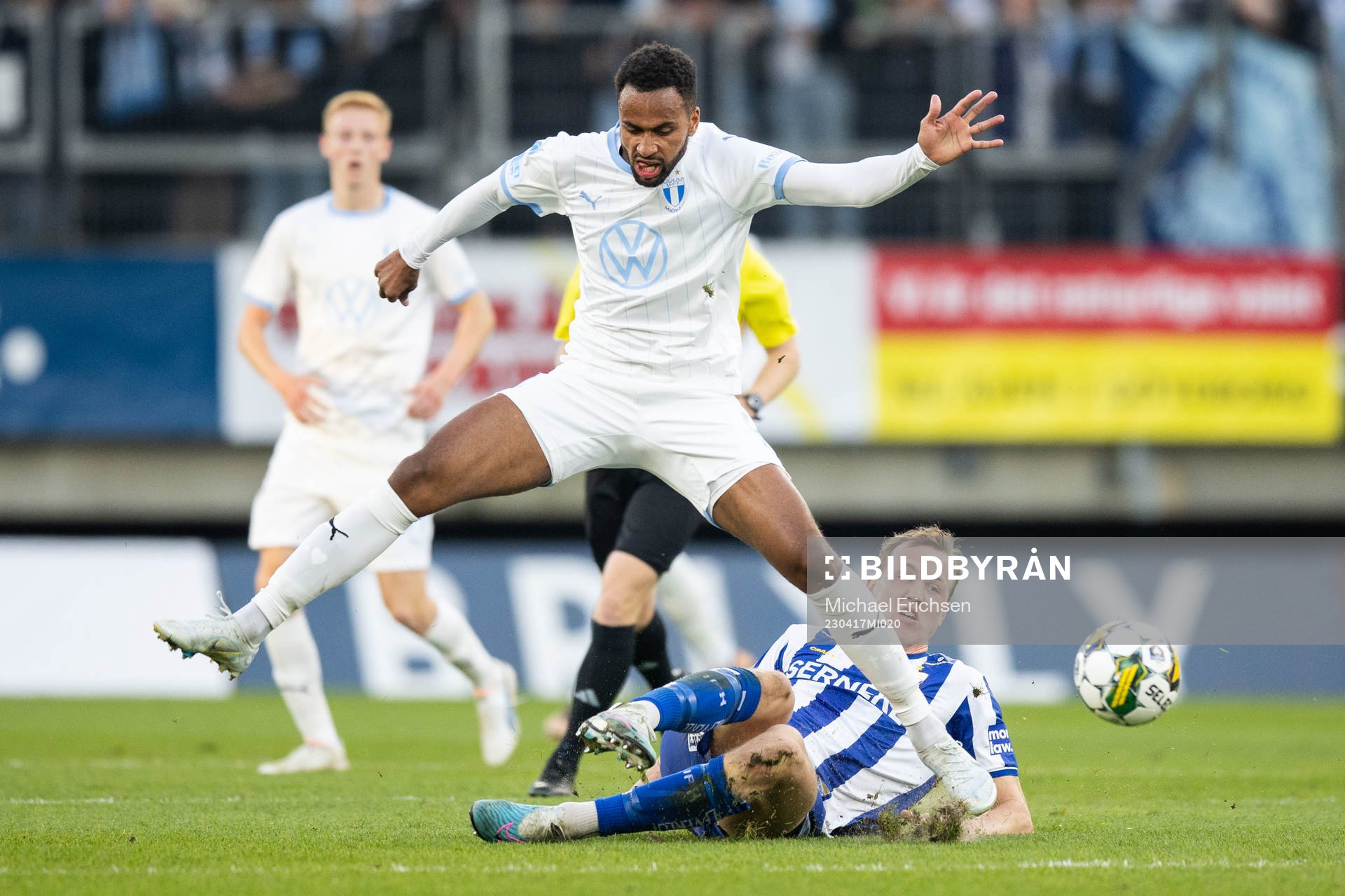 Malmö FFs Isaac Kiese Thelin och IFK Göteborgs Adam
