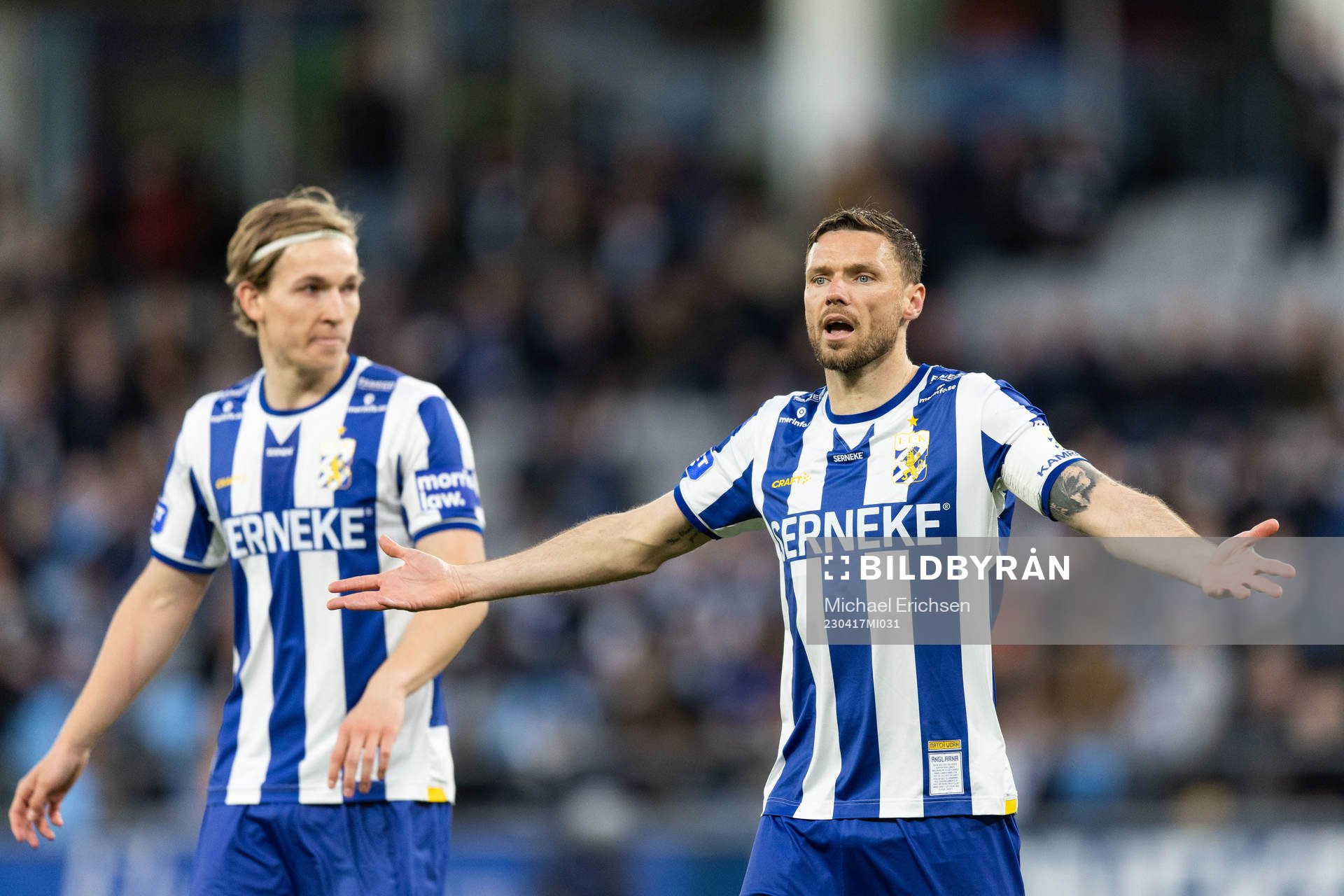 IFK Göteborgs Marcus Berg reagerar på domslut