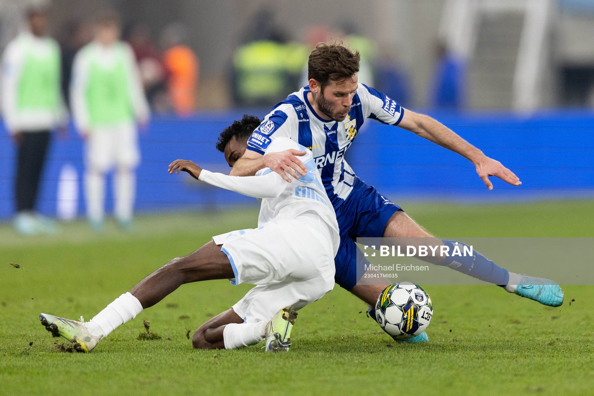 Malmö FFs Taha Ali och IFK Göteborgs Emil Salomonsson
