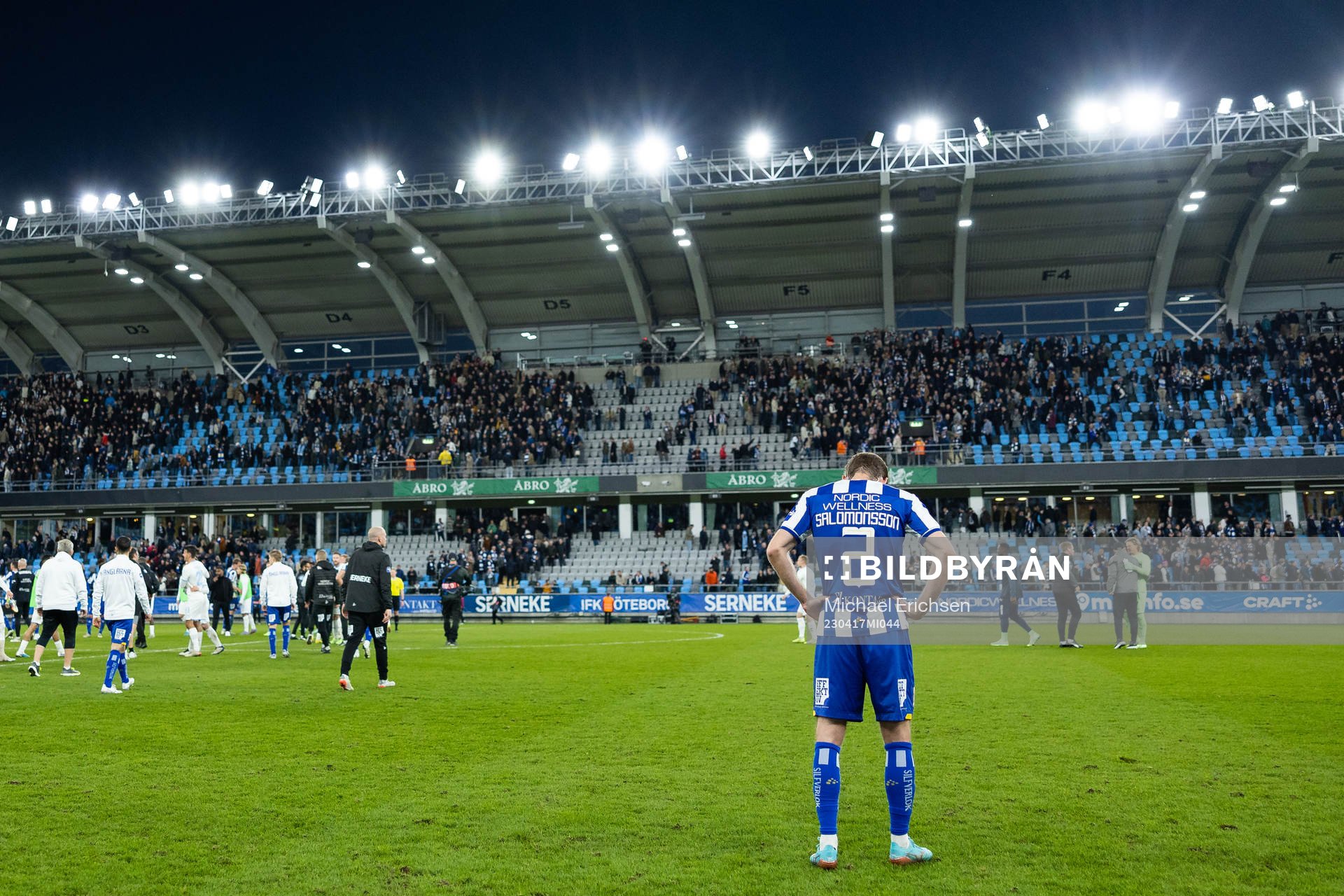 IFK Göteborgs Emil Salomonsson deppar