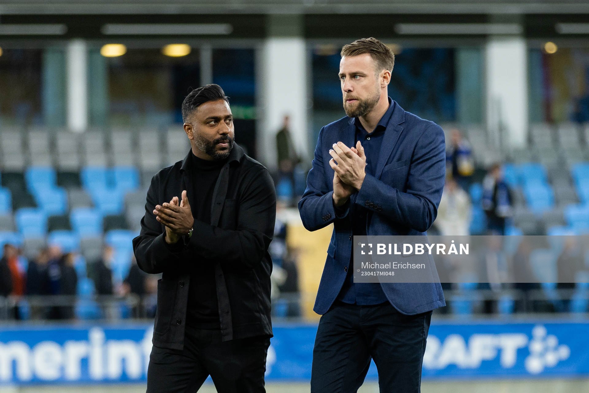 IFK Göteborgs tränare Alexander Tengryd och tränare