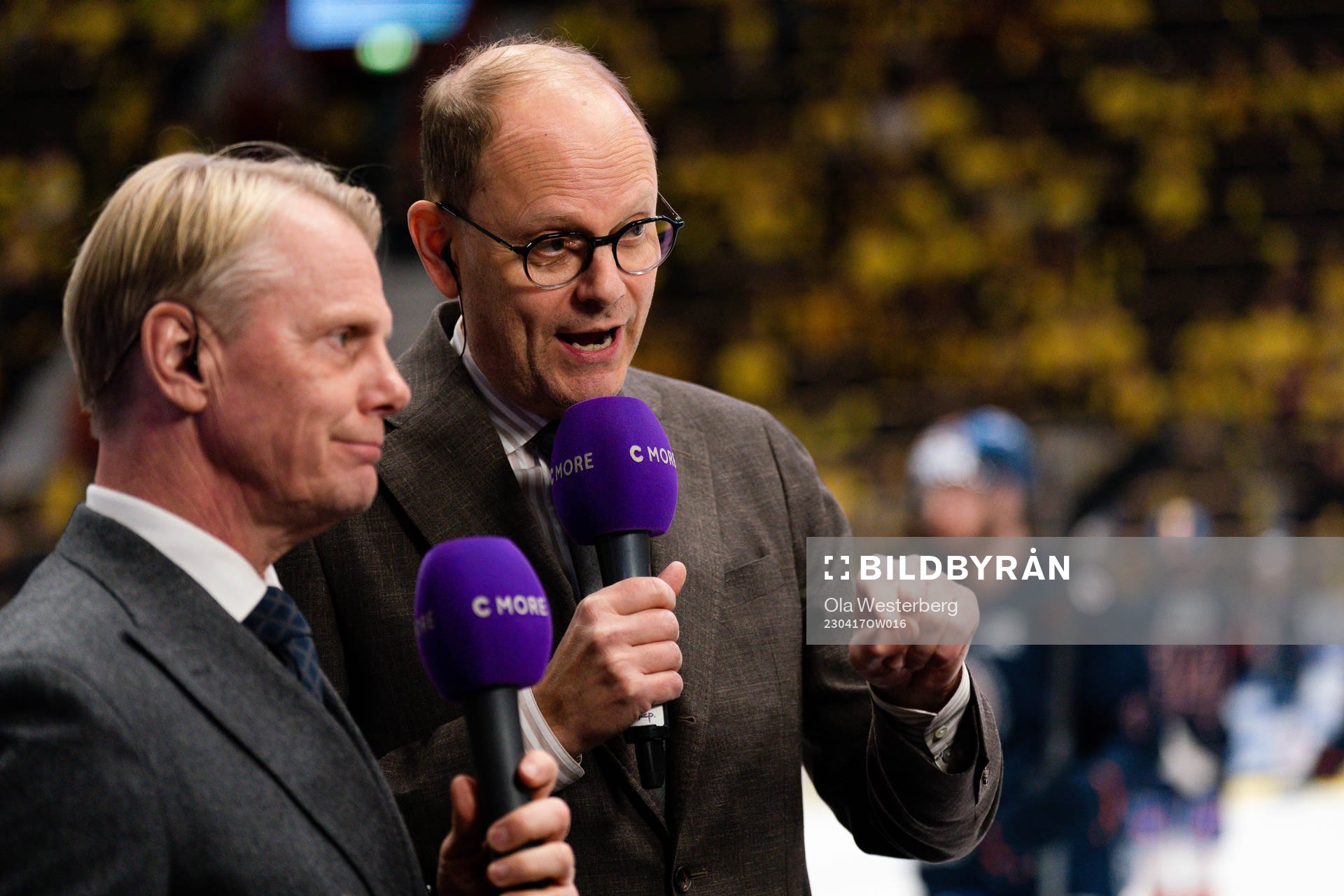 Cmores Niklas Wikegård och Lasse Granqvist
