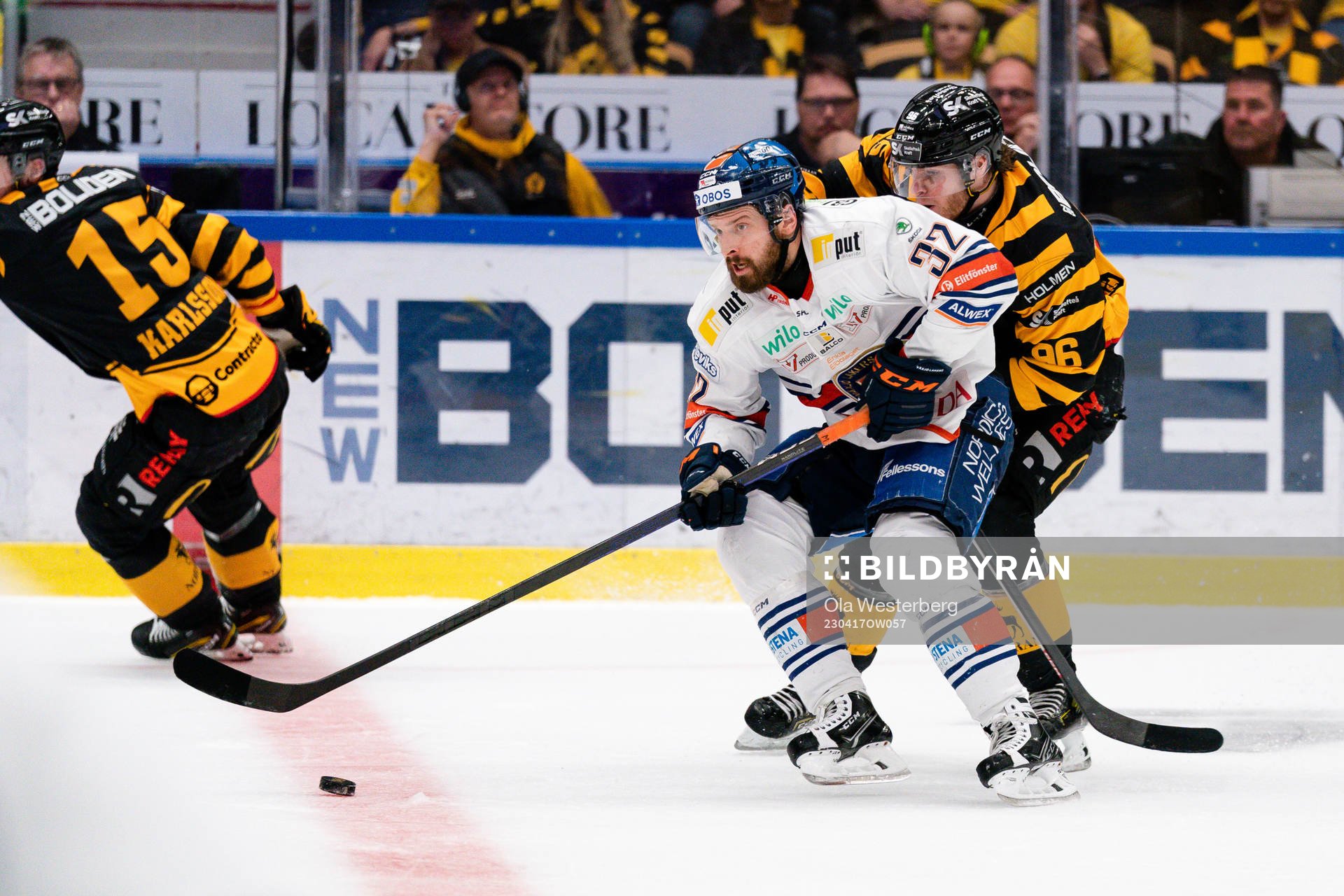 Växjös Lukas Bengtsson och Skellefteås Rickard Hugg