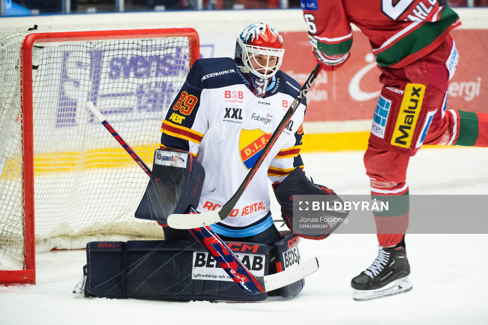 Djurgårdens målvakt Jesper Myrenberg