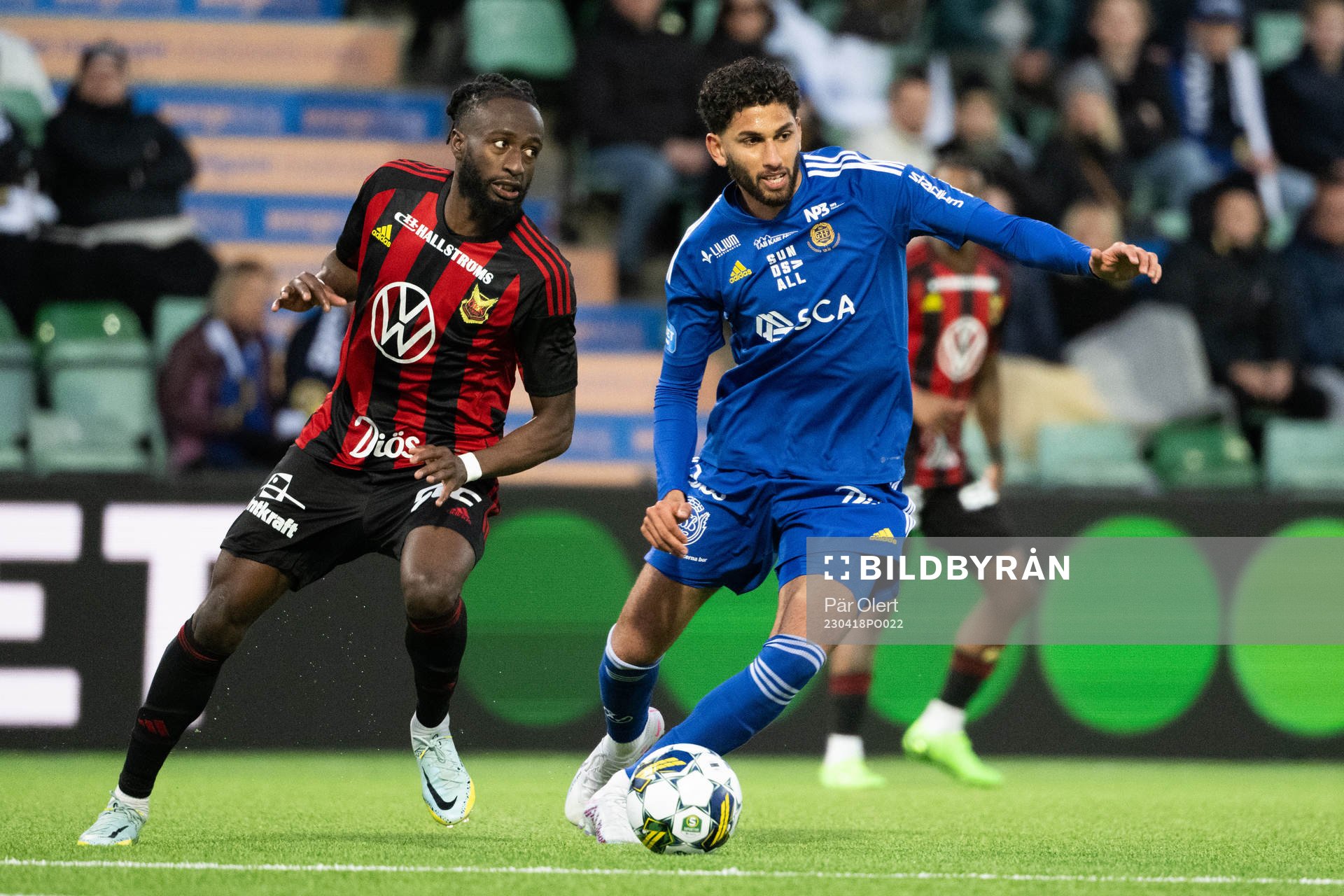 Östersunds Mansour Sinyan och GIF Sundsvalls Paya Pichkah
