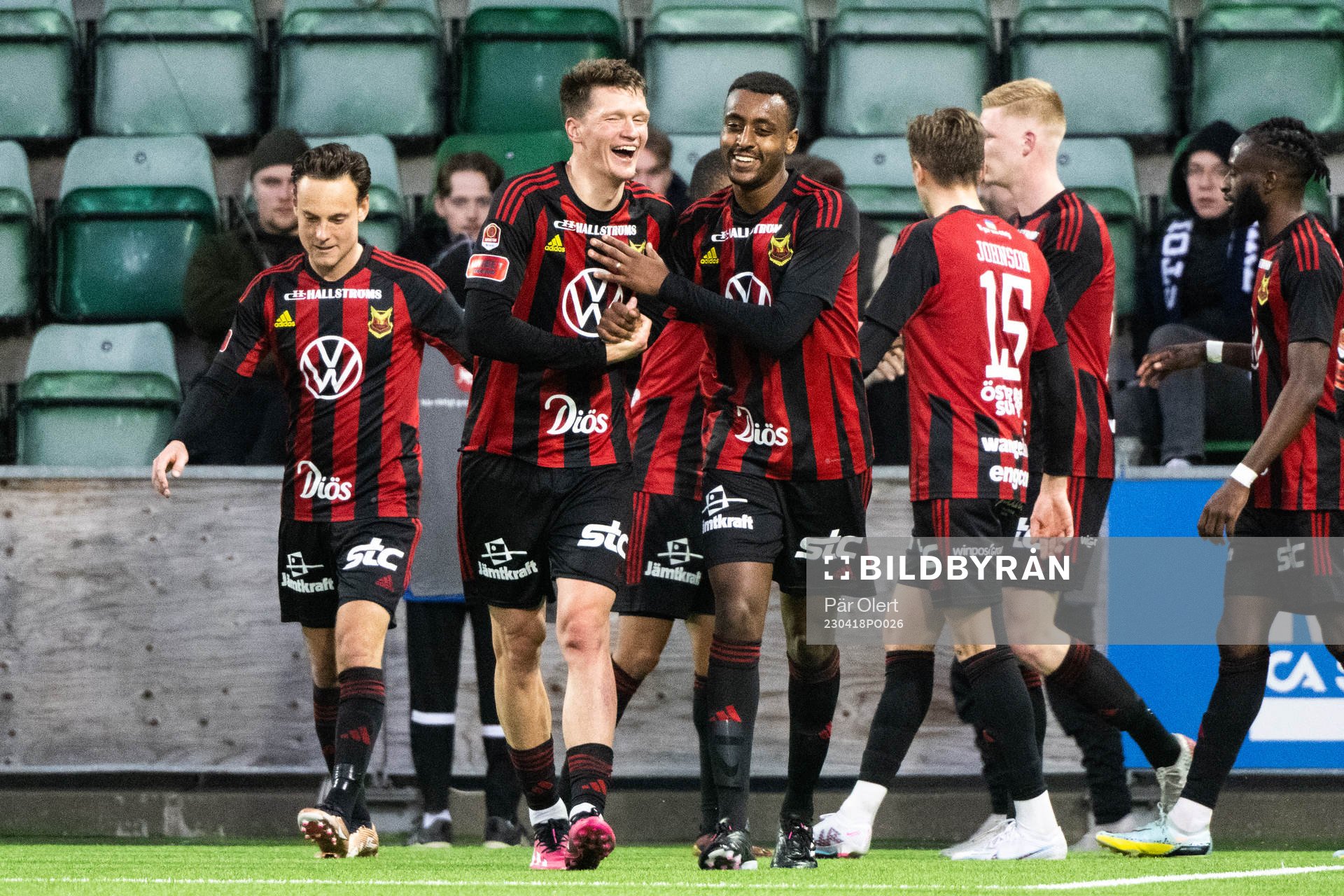 Östersunds Myroslav Mazur jublar