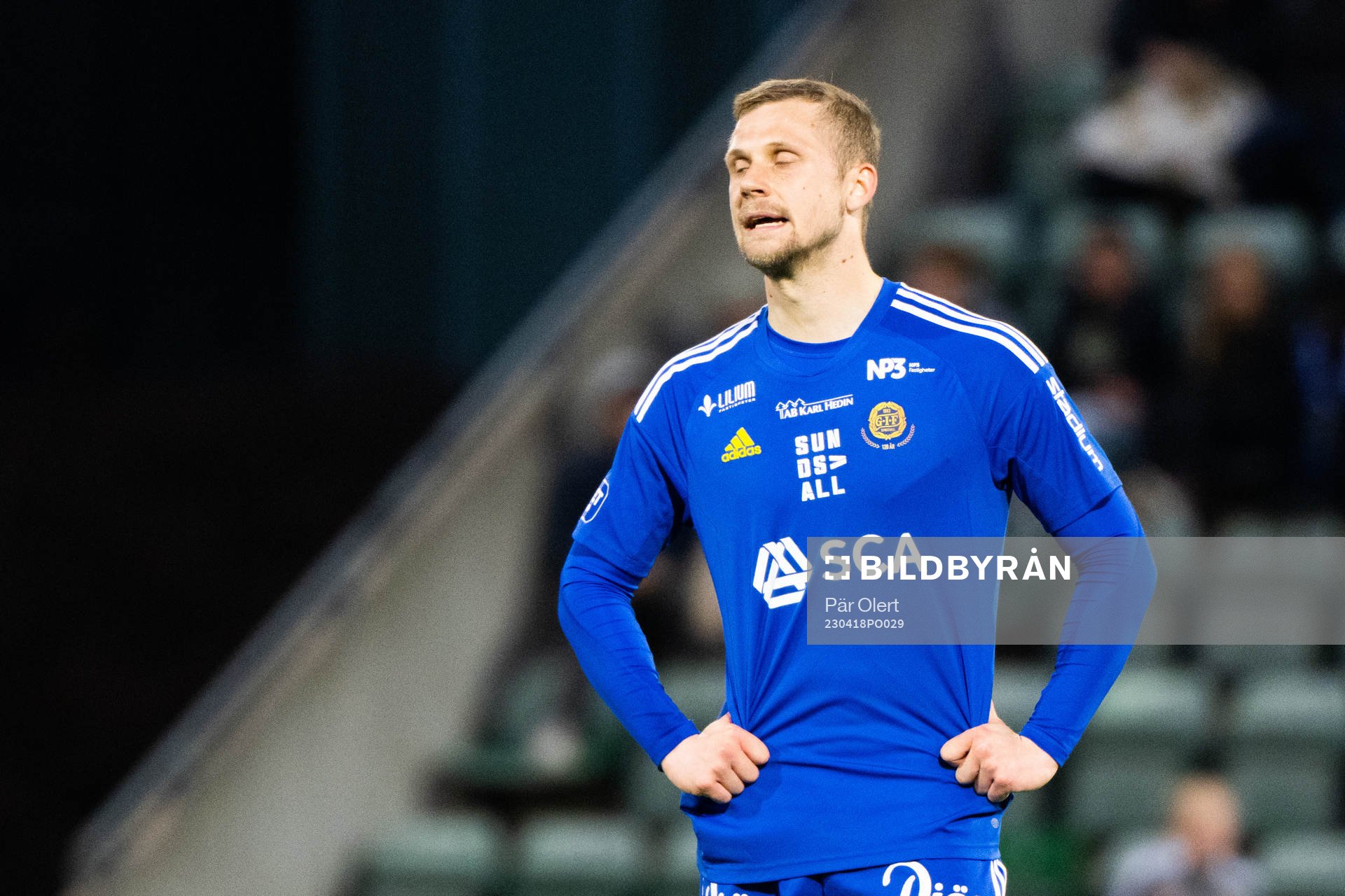 GIF Sundsvalls Erik Andersson deppar