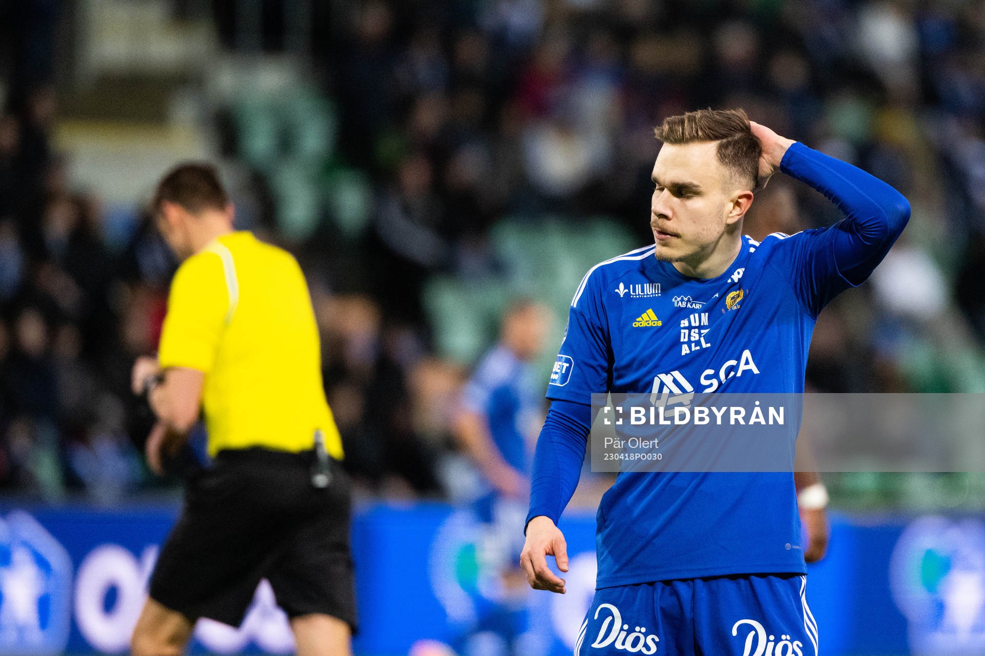 GIF Sundsvalls Dusan Jajic deppar