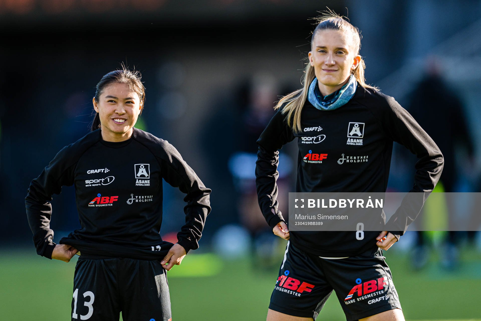 Anna Lan Meland Lysebo and Synne Eide Bjørnebøle of