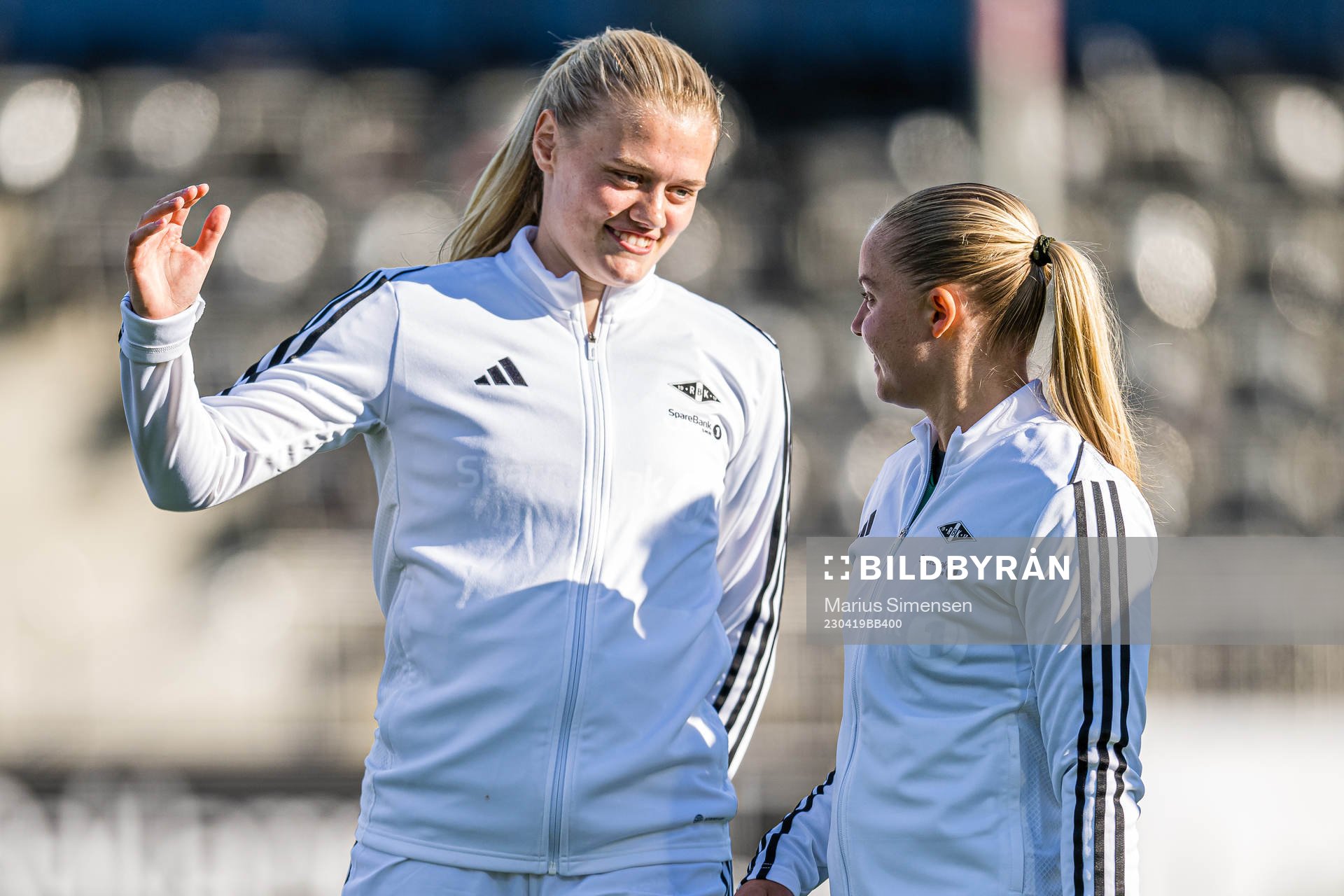 Mathilde Hauge Harviken and Celine Emilie Nergård of