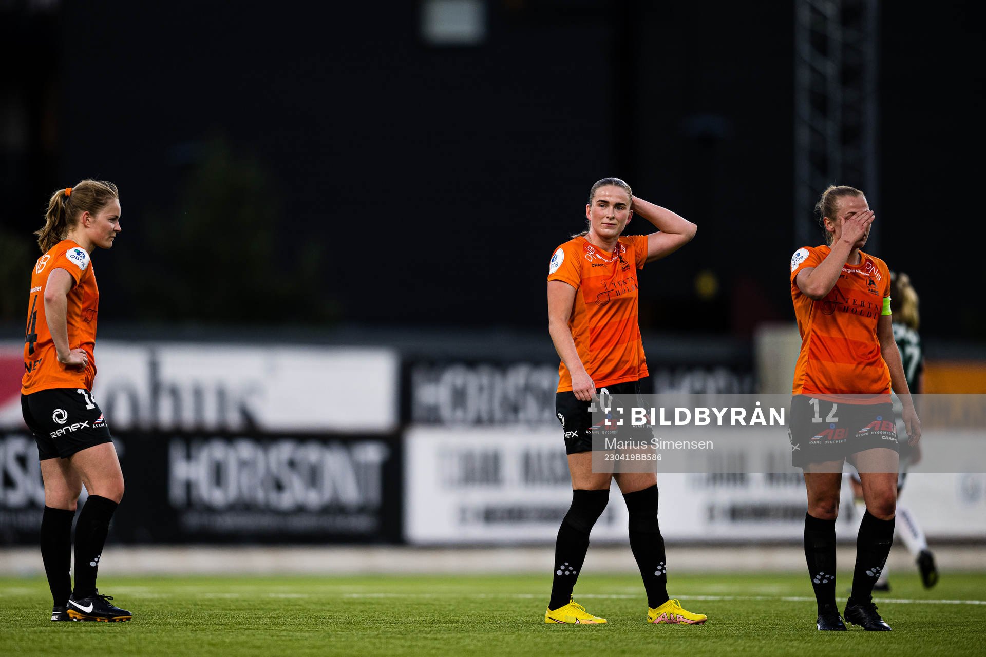 Milena Kokosz, Ida Skaar Kroken and Alise Tvilde Evensen of
