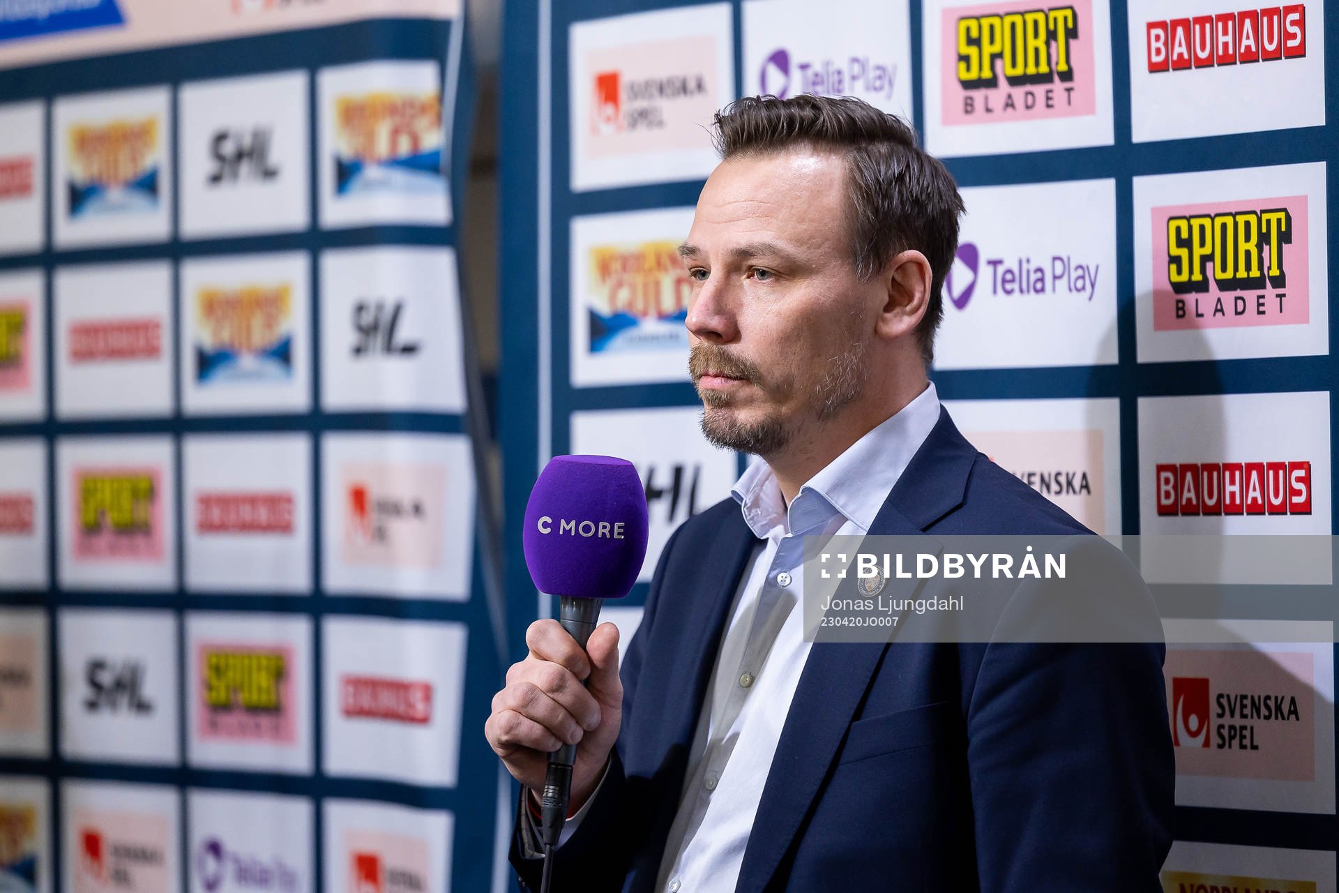 Cmore intervjuar Växjös målvaktstränare Andreas