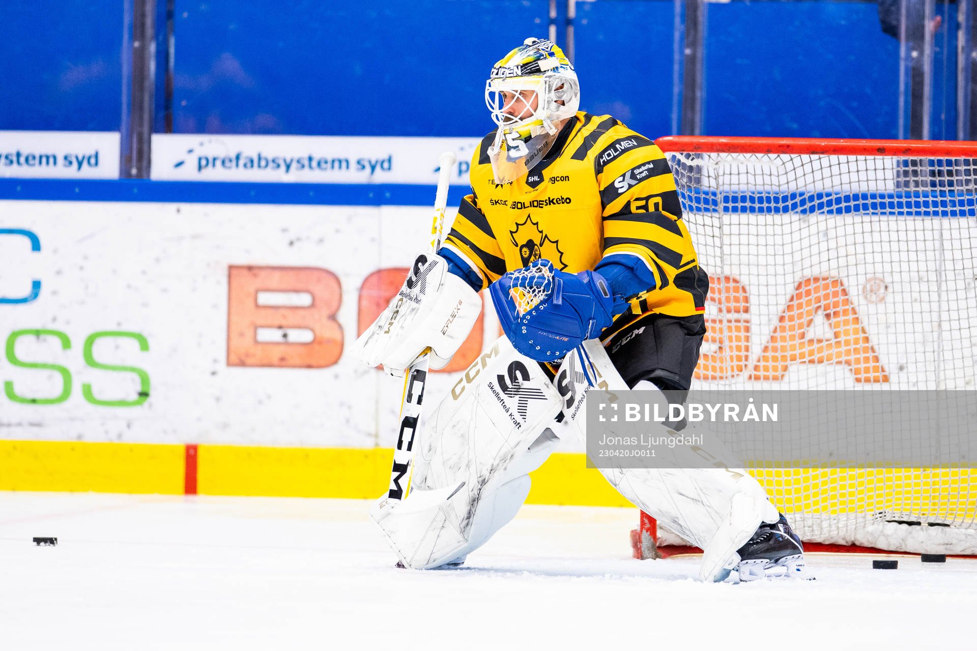 Skellefteås målvakt Frans Tuohimaa