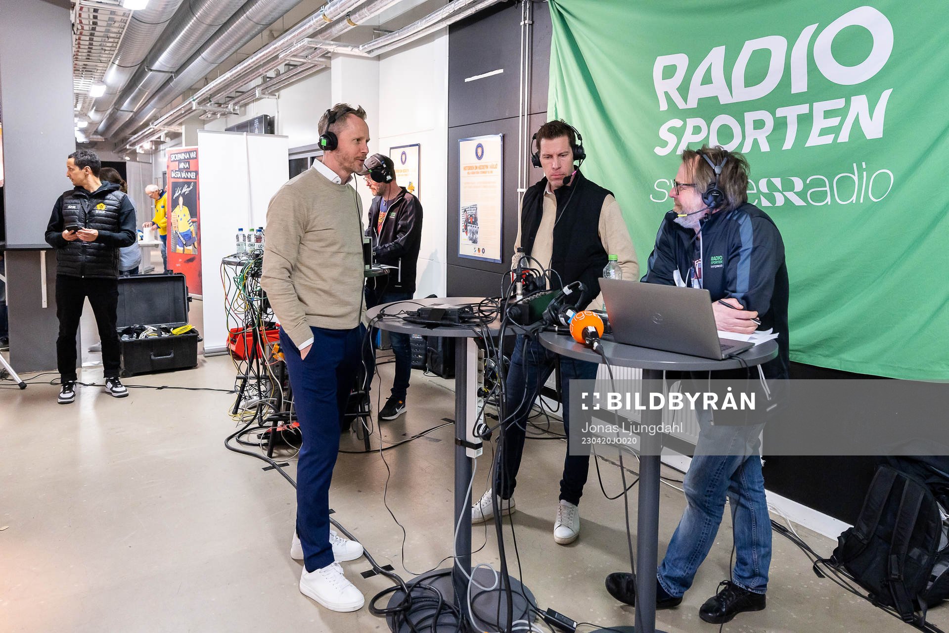 Sveriges Radio Radiosporten intervjuar Skellefteås