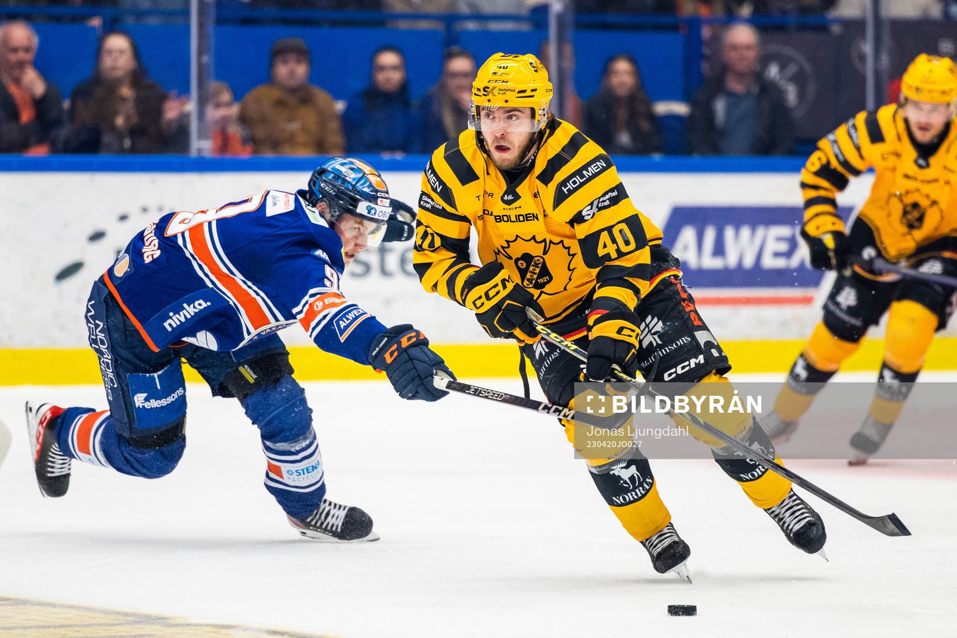 Växjös Victor Stjernborg och Skellefteås Andreas Wingerli