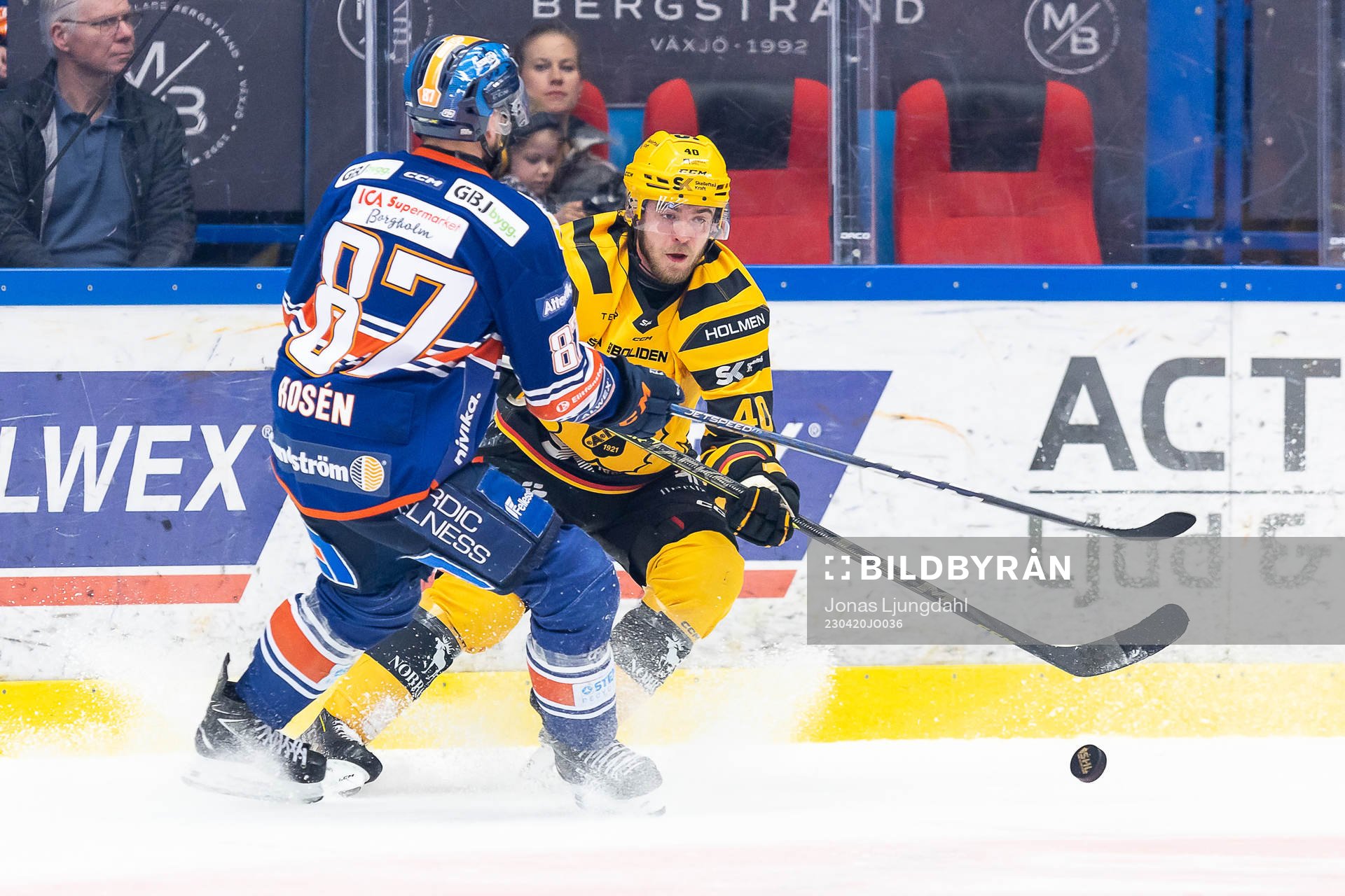 Växjös Robert Rosén och Skellefteås Andreas Wingerli
