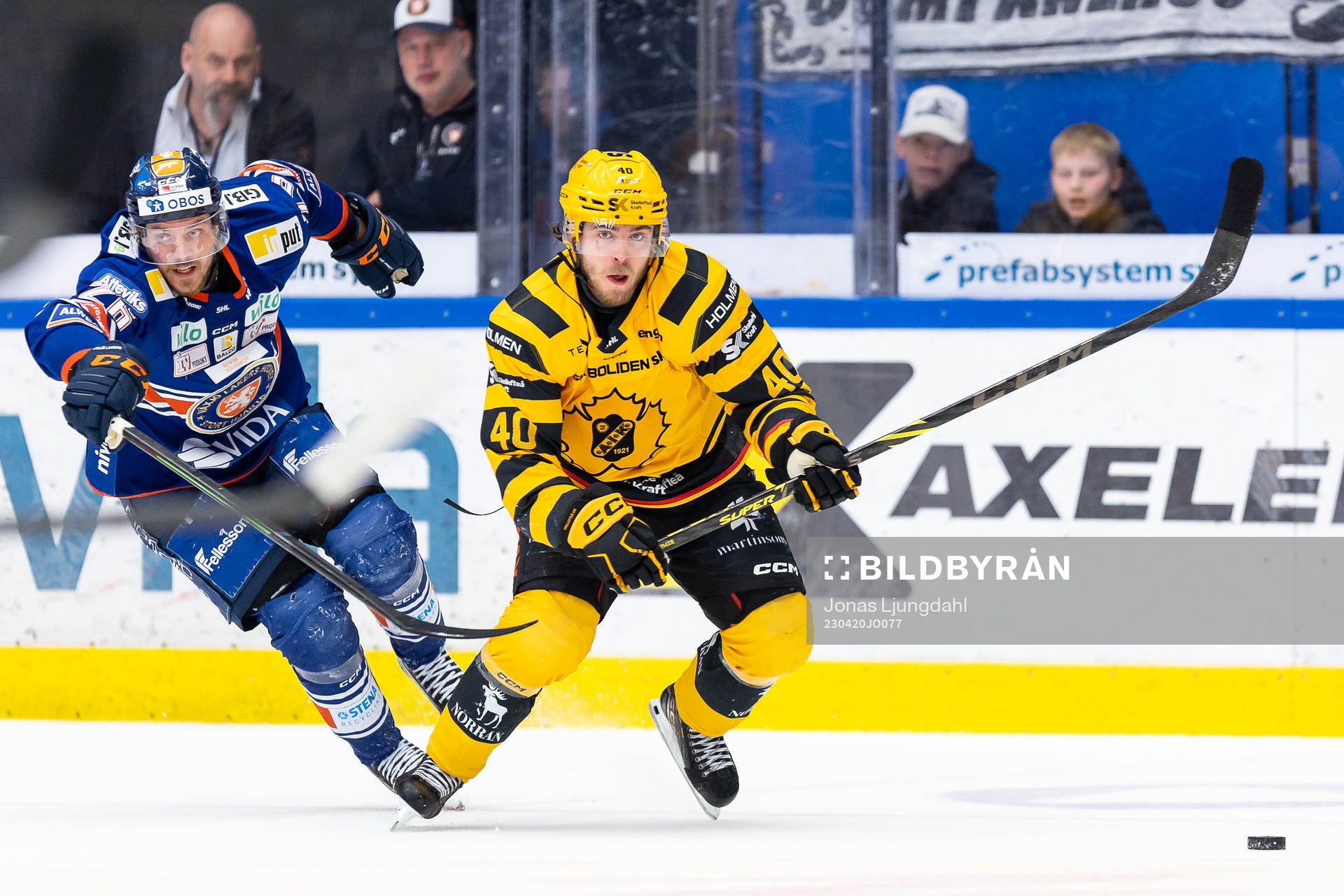 Växjös Joel Kellman och Skellefteås Andreas Wingerli