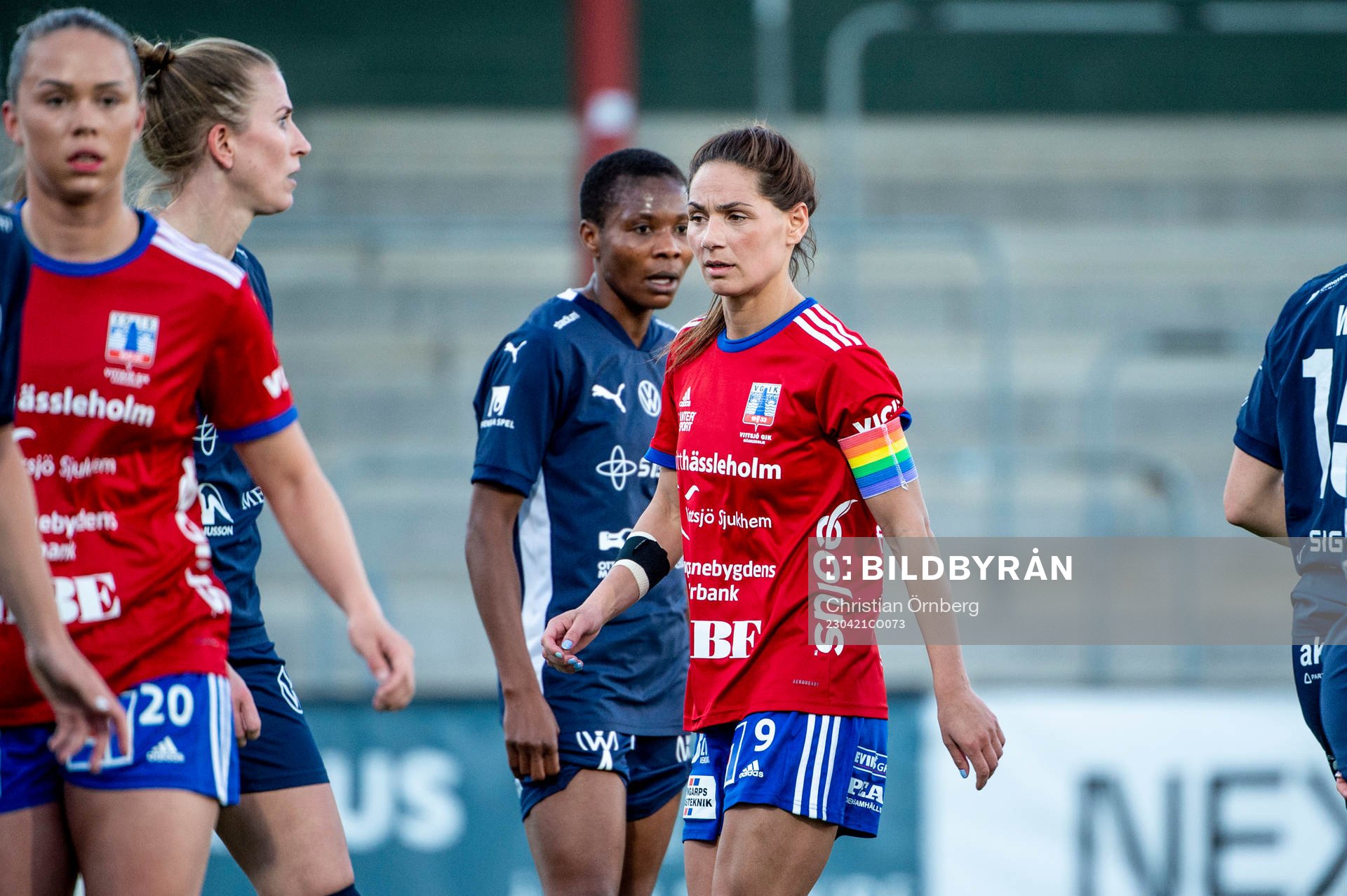 Vittsjös Elisabet Klinga deppar med lagkamraterna