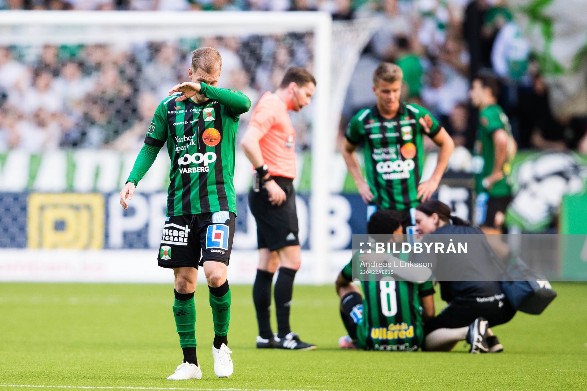 Varbergs Oliver Silverholt deppar